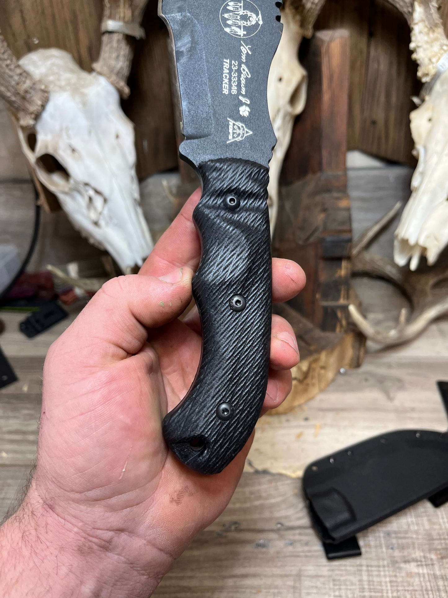 Tops Knives: Tracker #1 - G10 Handles (Knife NOT Included) - Carroll's Custom Scales