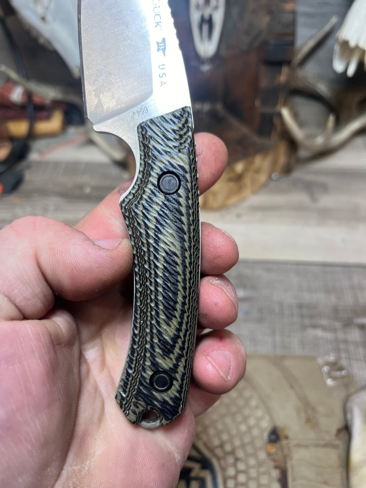 Buck Knives: 664 Alpha Hunter / 663 Guide - G10 Handles (Knife NOT Included) - Carroll's Custom Scales