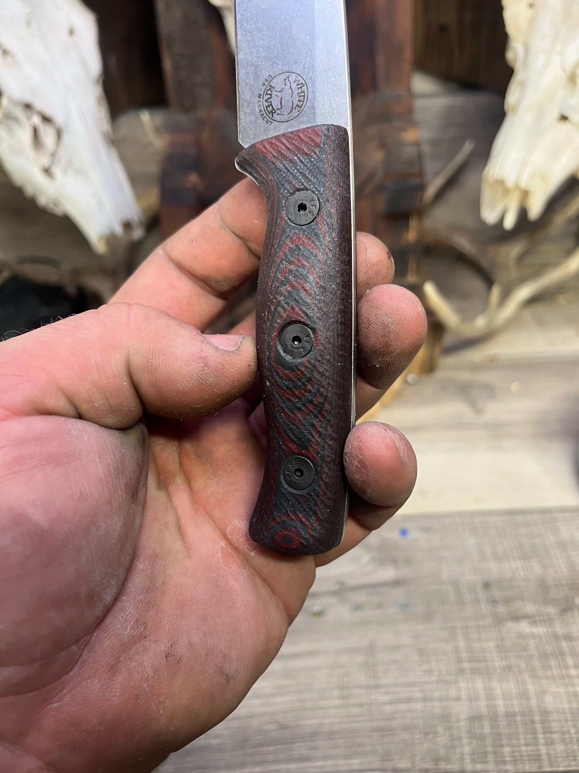 White River Knife & Tool: Ursus Cub - Suretouch Handles (Knife NOT Included) - Carroll's Custom Scales