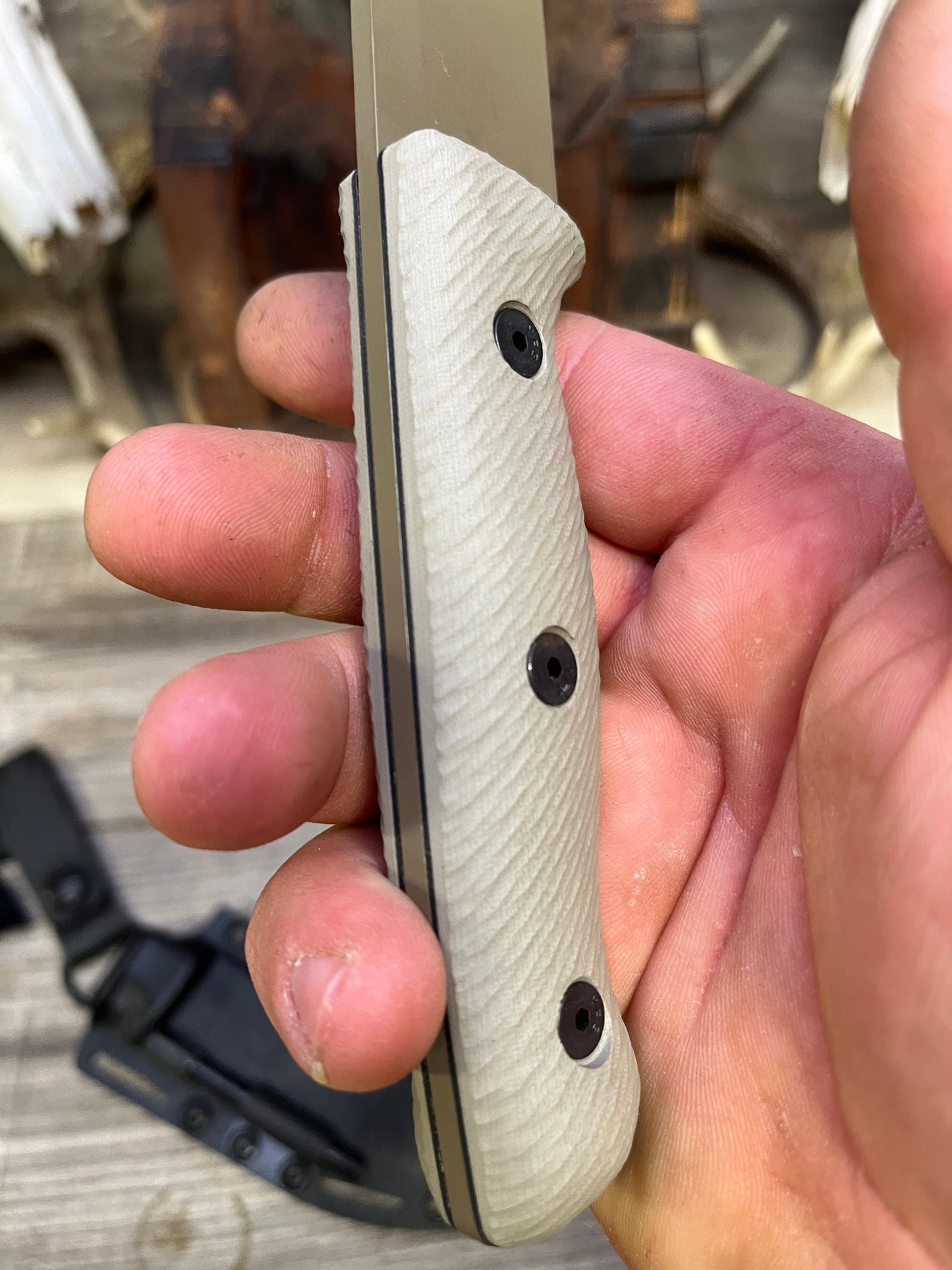 White River Knife & Tool: Ursus 45 - G10 Handles (Knife NOT Included) - Carroll's Custom Scales