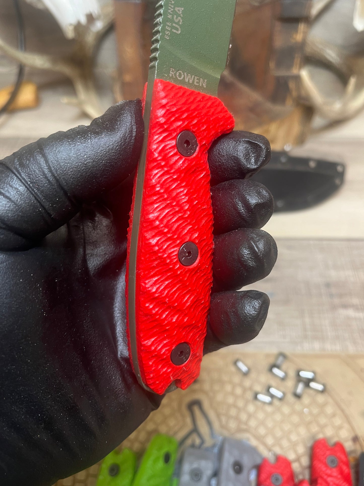 Esee: 3 & 4 - G10 Handles (Knife NOT Included) - Carroll's Custom Scales