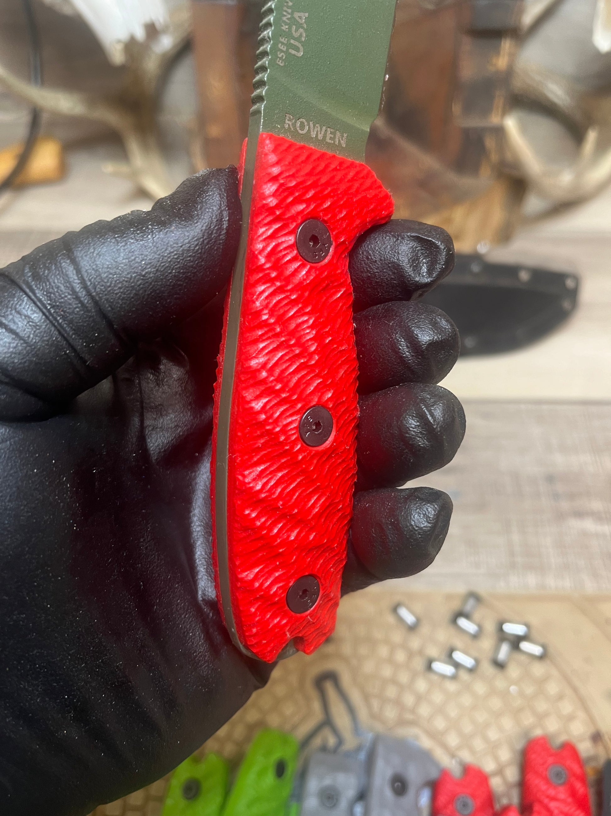 Esee: 3 & 4 - G10 Handles (Knife NOT Included) - Carroll's Custom Scales