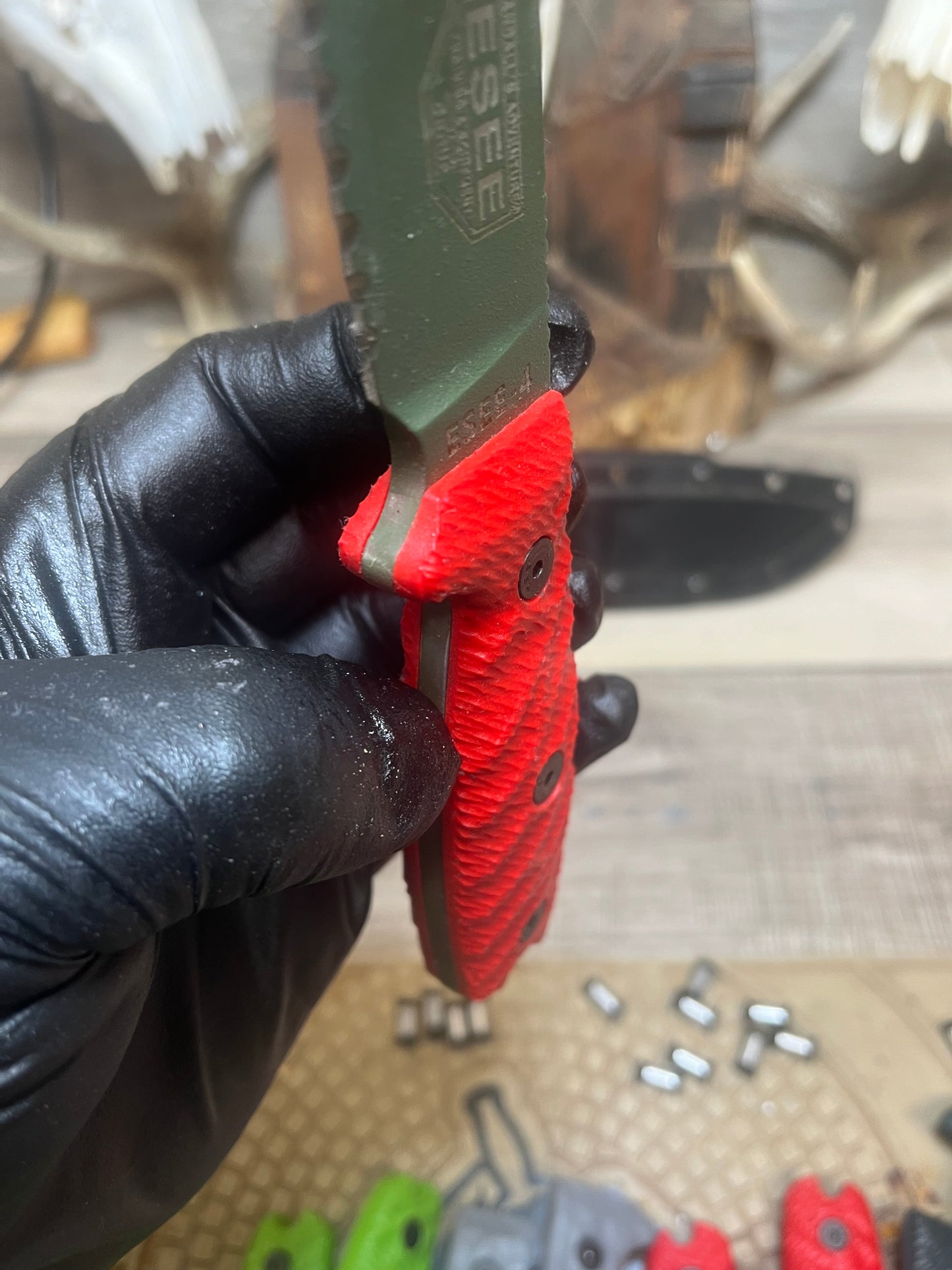 Esee: 3 & 4 - G10 Handles (Knife NOT Included) - Carroll's Custom Scales