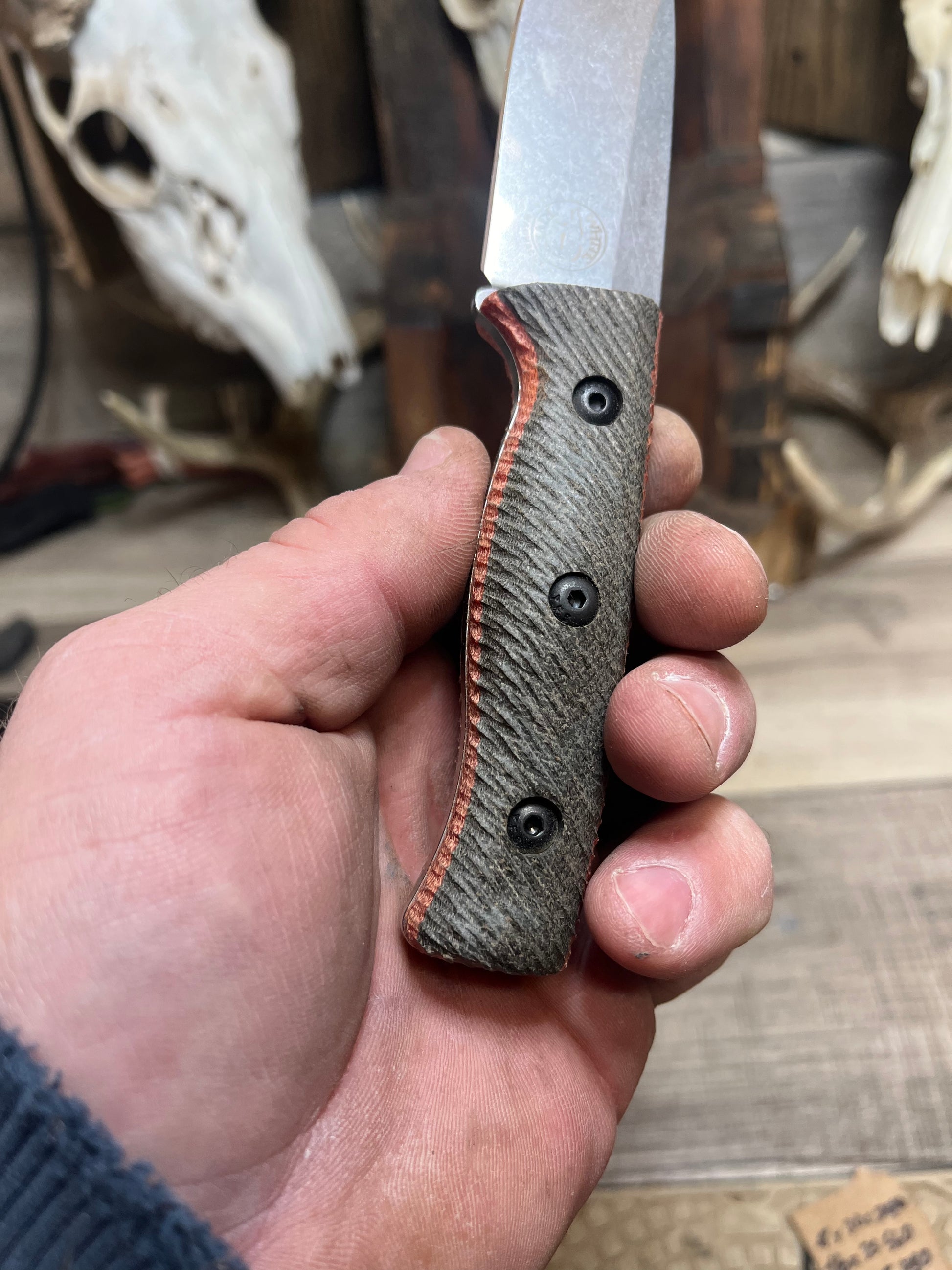 White River Knife & Tool: Ursus Cub - Canvas Micarta Handles (Knife NOT Included) - Carroll's Custom Scales