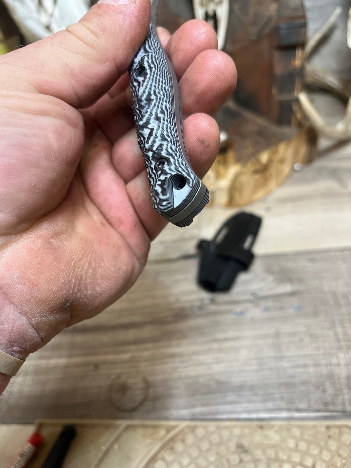 Exodus Knife and Tool: Jackalope / Exodus 4 - G10 Handles (Knife NOT Included) - Carroll's Custom Scales