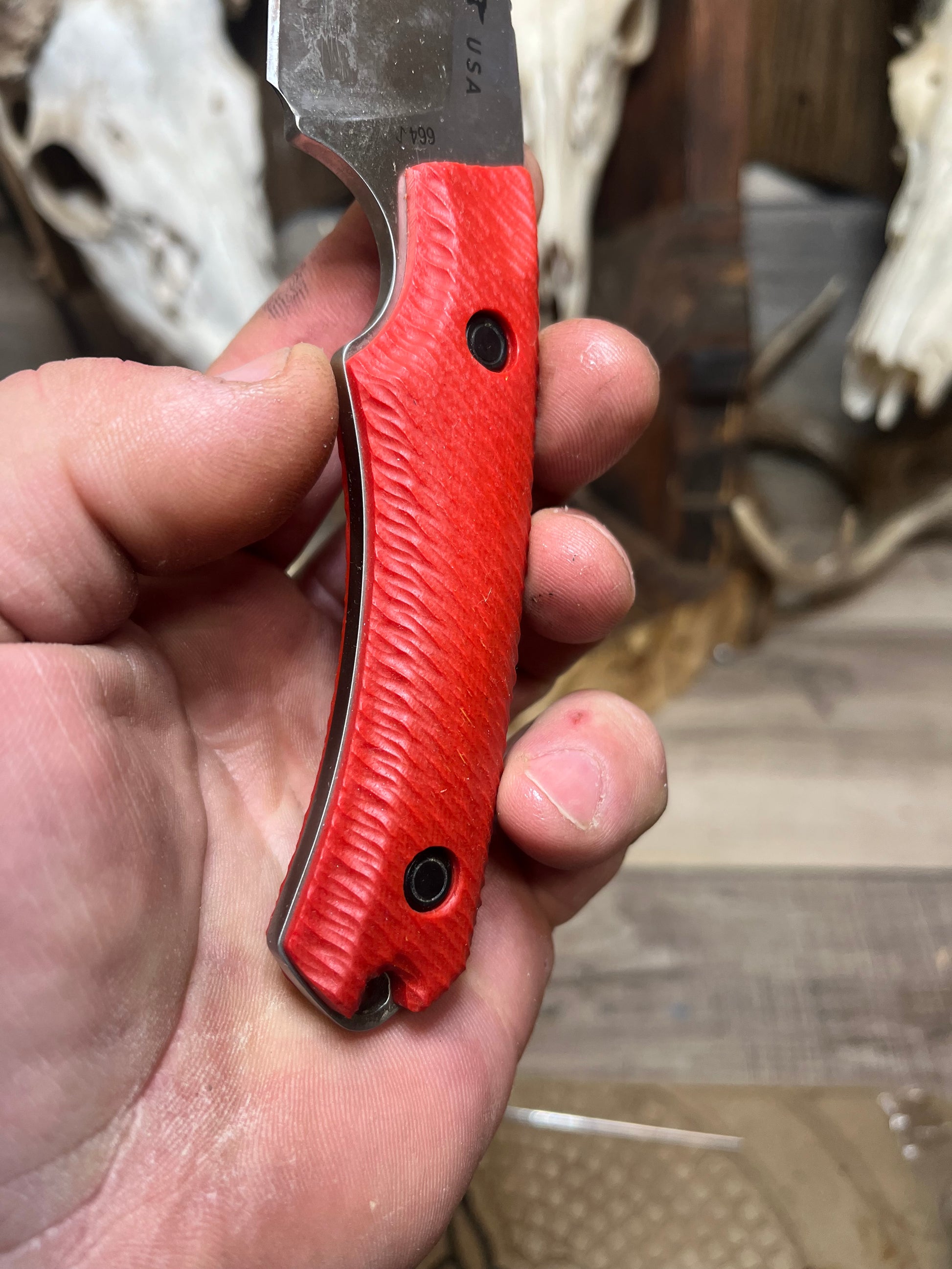 Buck Knives: 664 Alpha Hunter / 663 Guide - G10 Handles (Knife NOT Included) - Carroll's Custom Scales