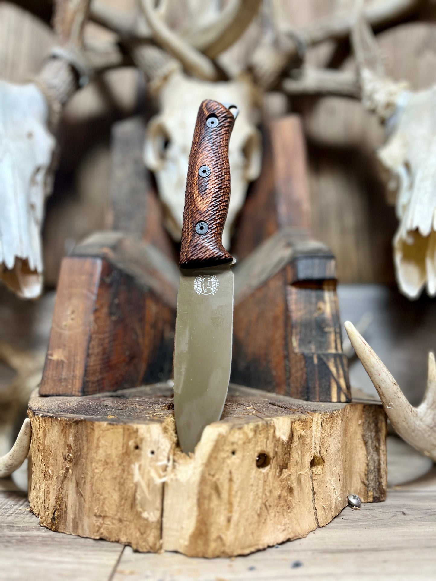 White River Knife & Tool: Ursus 45 - Dymalux Handles (Knife NOT Included) - Carroll's Custom Scales