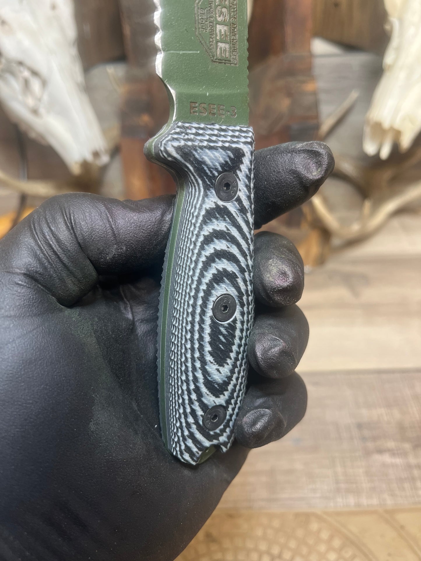 Esee: 3 & 4 - G10 Handles (Knife NOT Included) - Carroll's Custom Scales