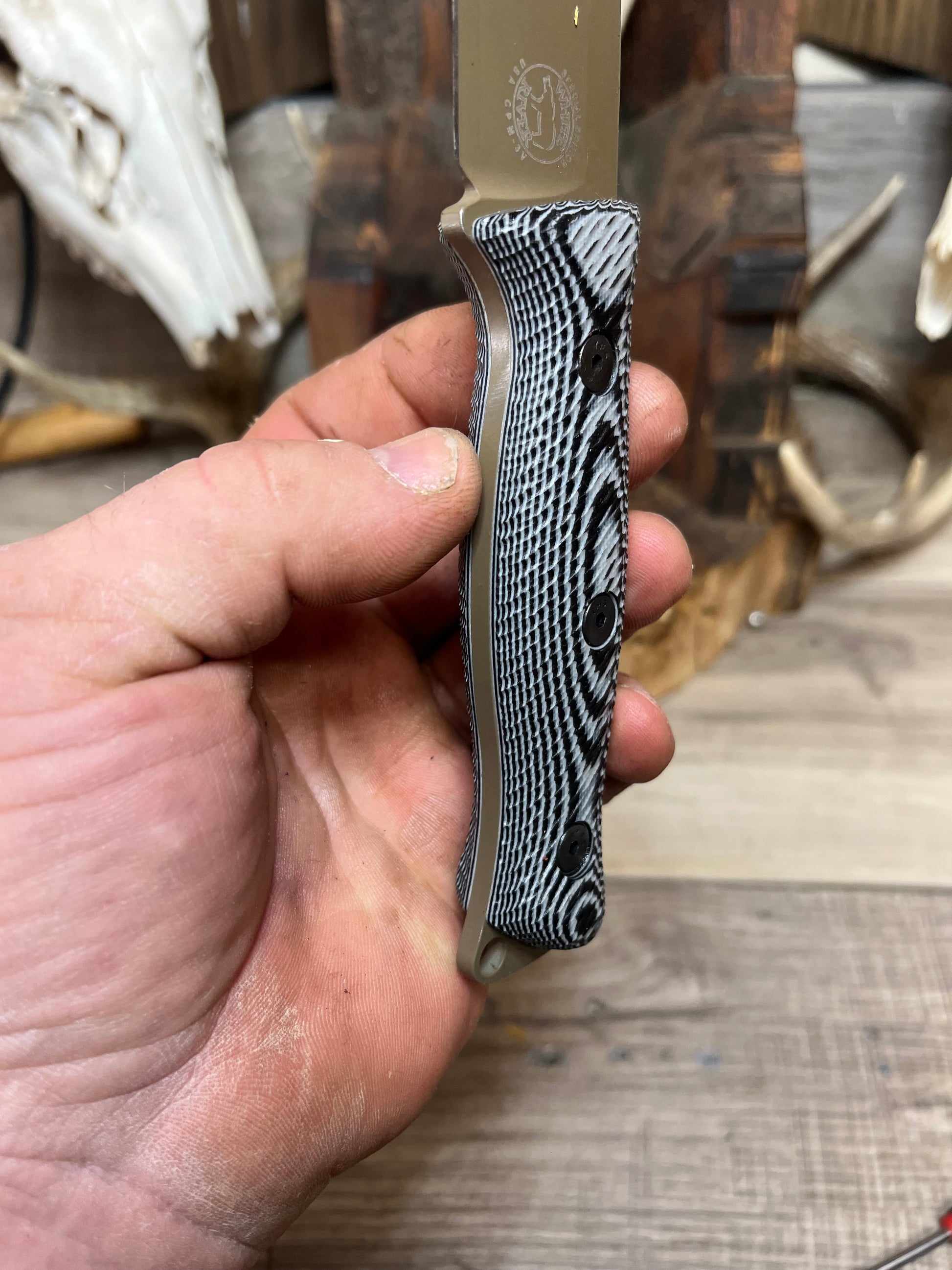 White River Knife & Tool: Ursus 45 - G10 Handles (Knife NOT Included) - Carroll's Custom Scales