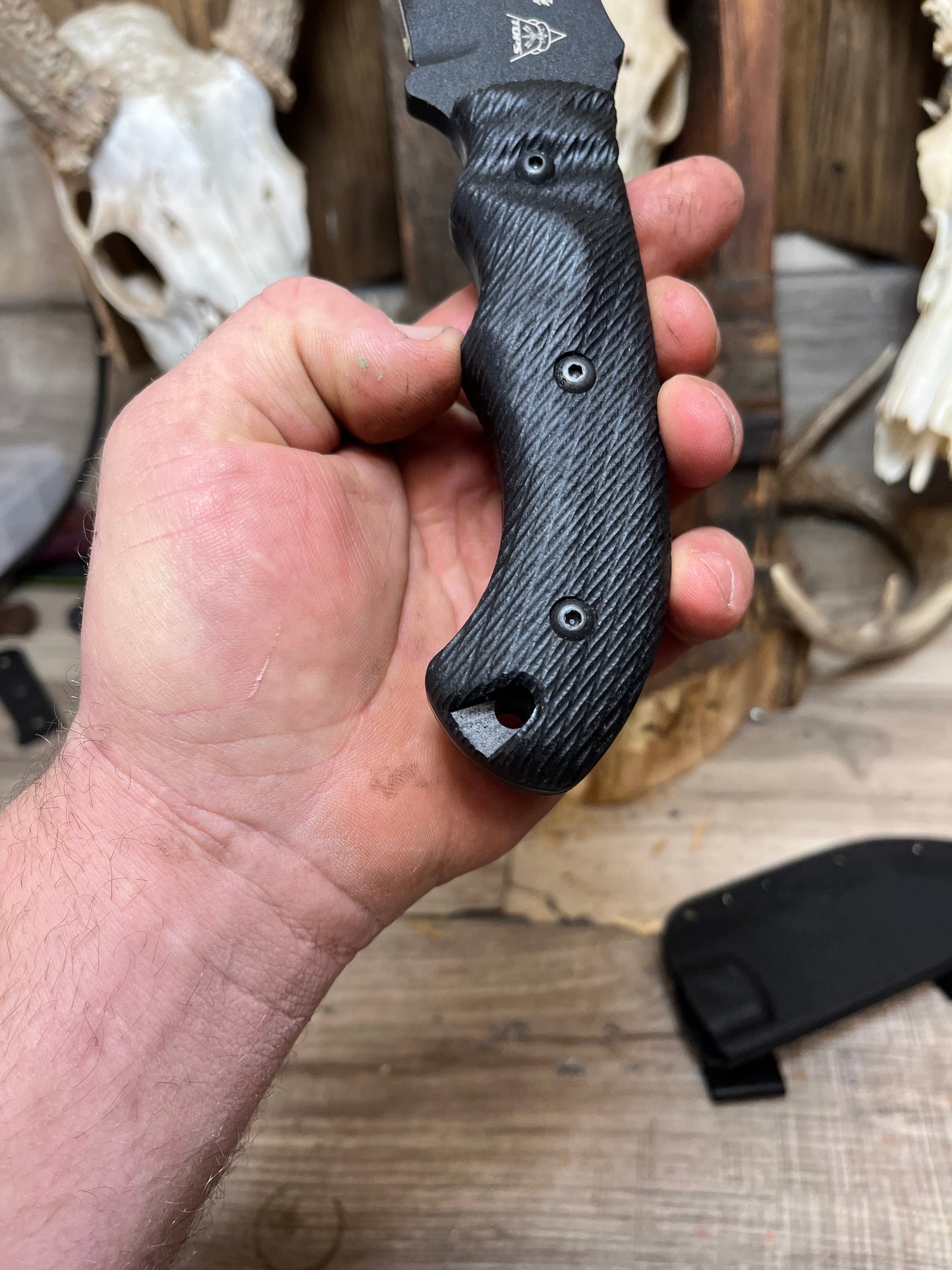 Tops Knives: Tracker #1 - G10 Handles (Knife NOT Included) - Carroll's Custom Scales