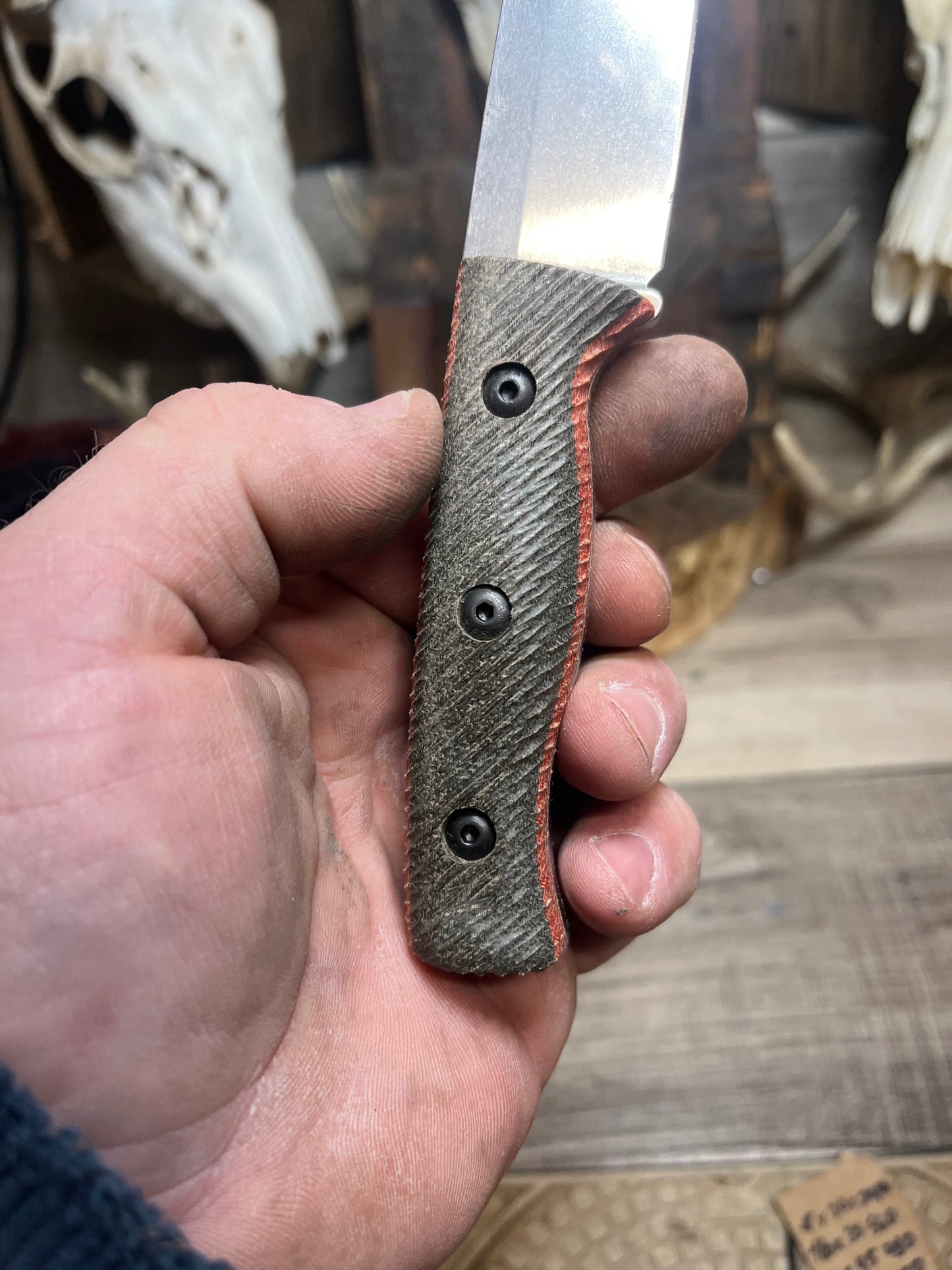 White River Knife & Tool: Ursus Cub - Canvas Micarta Handles (Knife NOT Included) - Carroll's Custom Scales