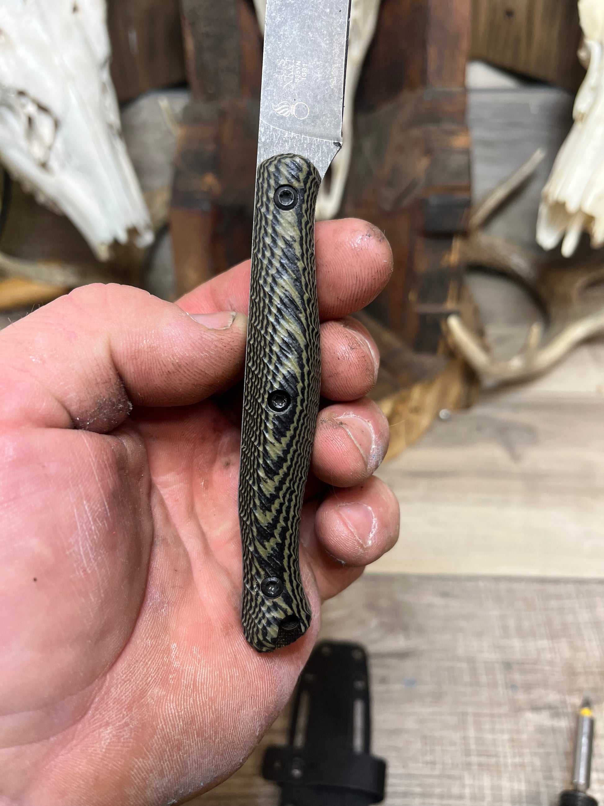 Exodus Knife and Tool: Jackalope / Exodus 4 - G10 Handles (Knife NOT Included) - Carroll's Custom Scales