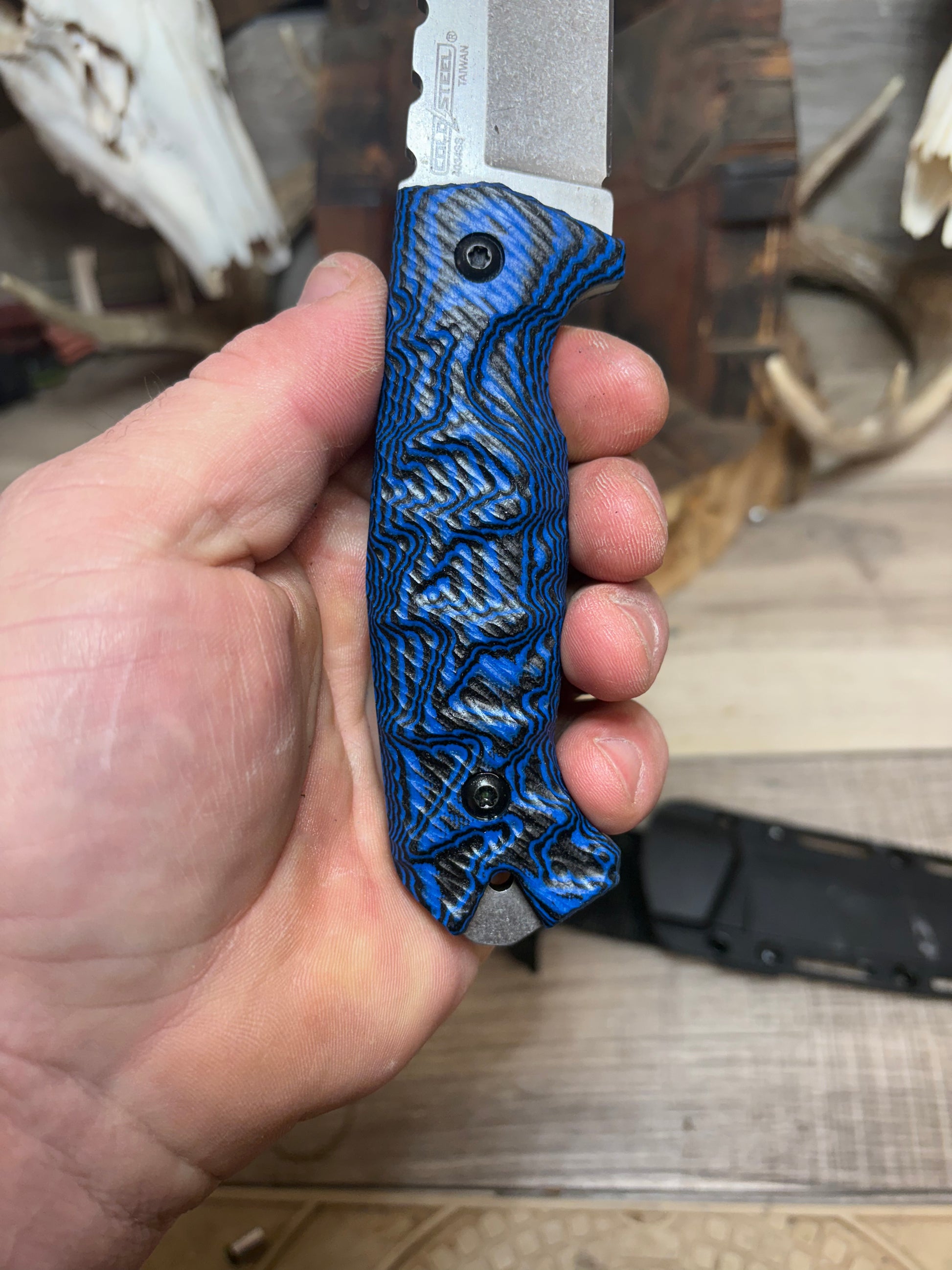 Cold Steel: WARCRAFT MEDIUM - G10 Handles (Knife NOT Included) - Carroll's Custom Scales