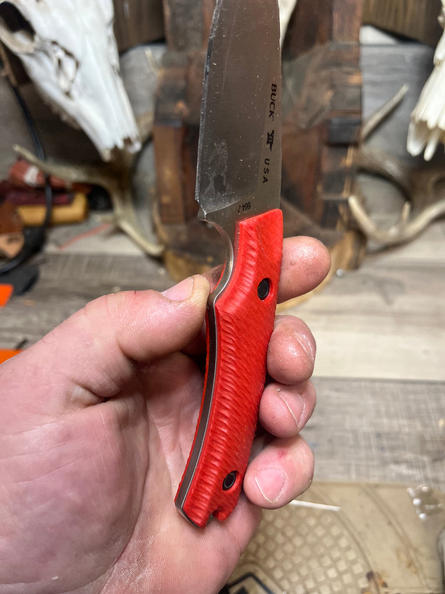 Buck Knives: 664 Alpha Hunter / 663 Guide - G10 Handles (Knife NOT Included) - Carroll's Custom Scales