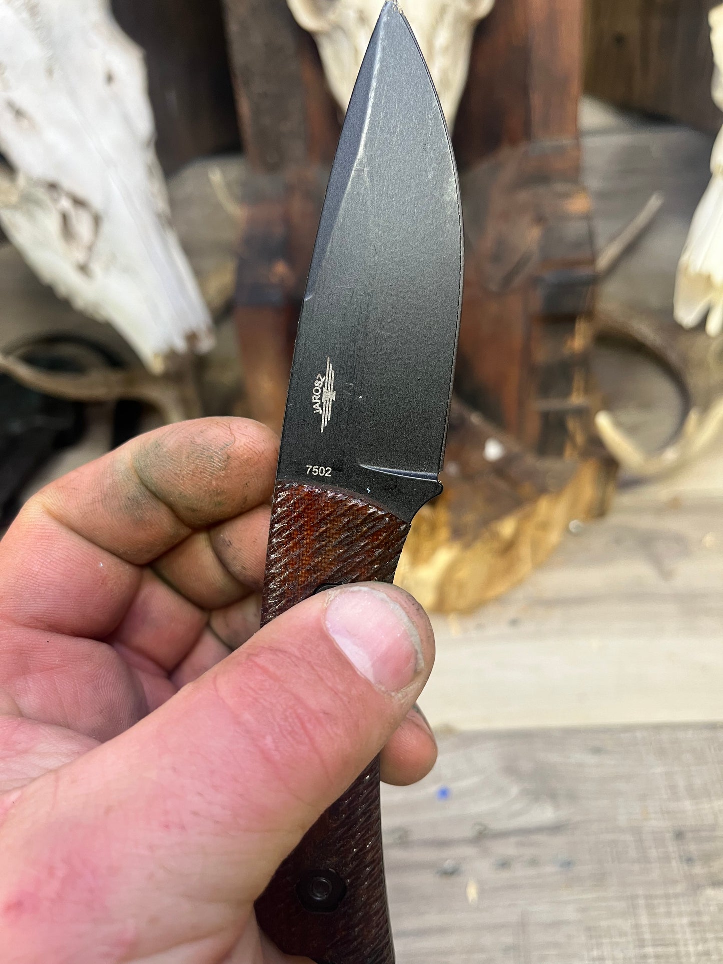 KA-BAR: Globetrotter - Canvas Micarta Handles (Knife NOT Included) - Carroll's Custom Scales