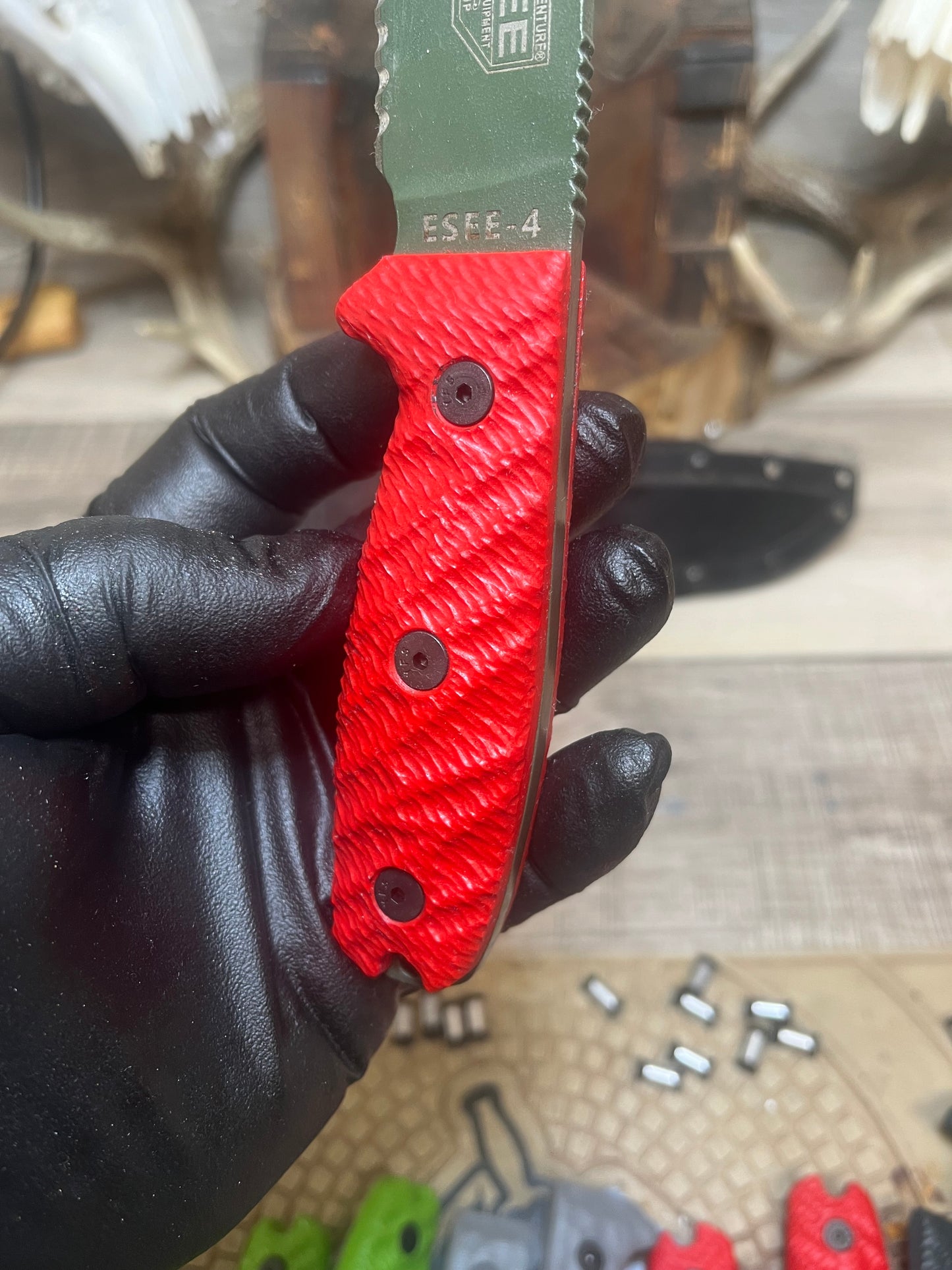 Esee: 3 & 4 - G10 Handles (Knife NOT Included) - Carroll's Custom Scales