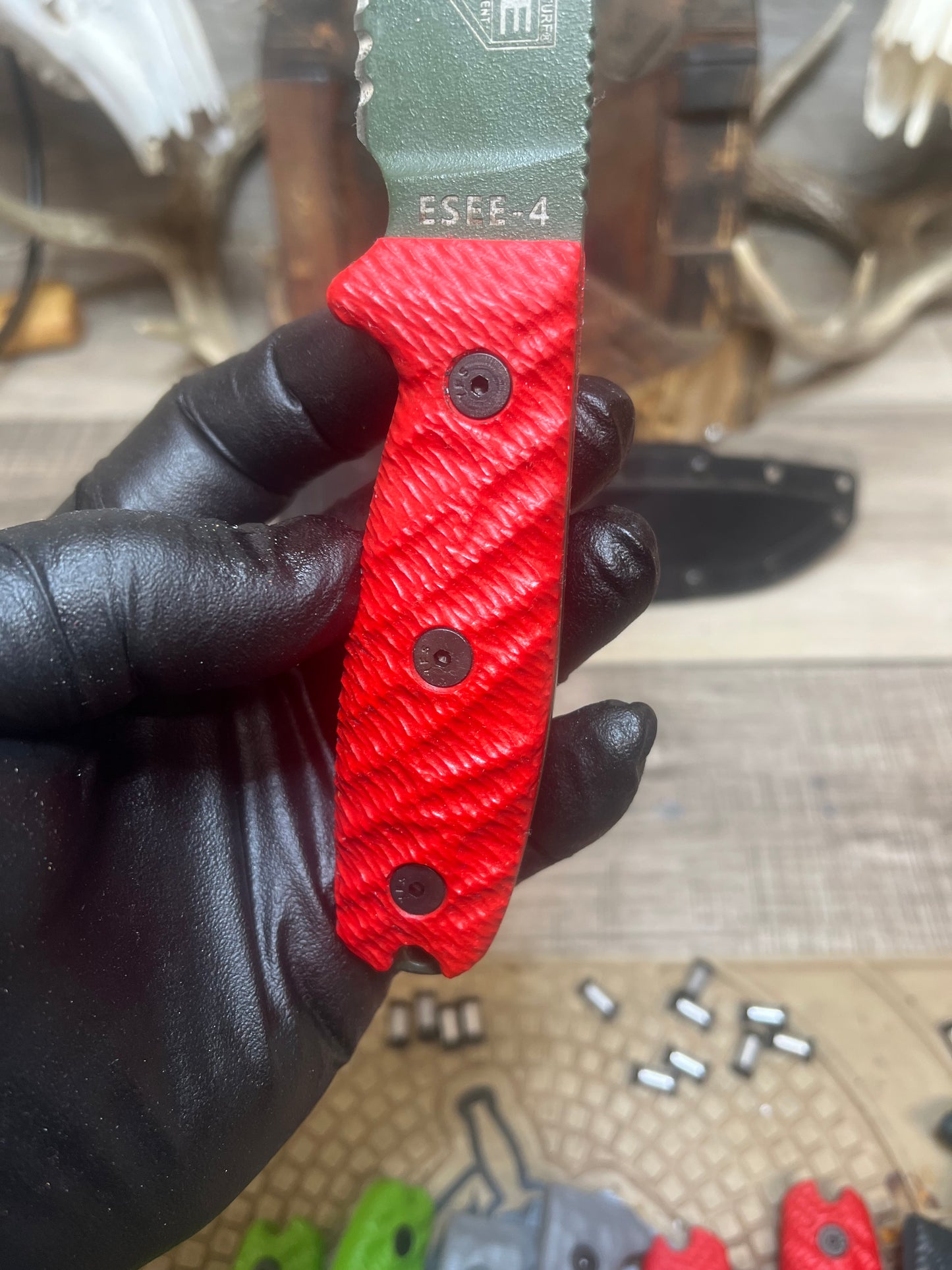 Esee: 3 & 4 - G10 Handles (Knife NOT Included) - Carroll's Custom Scales