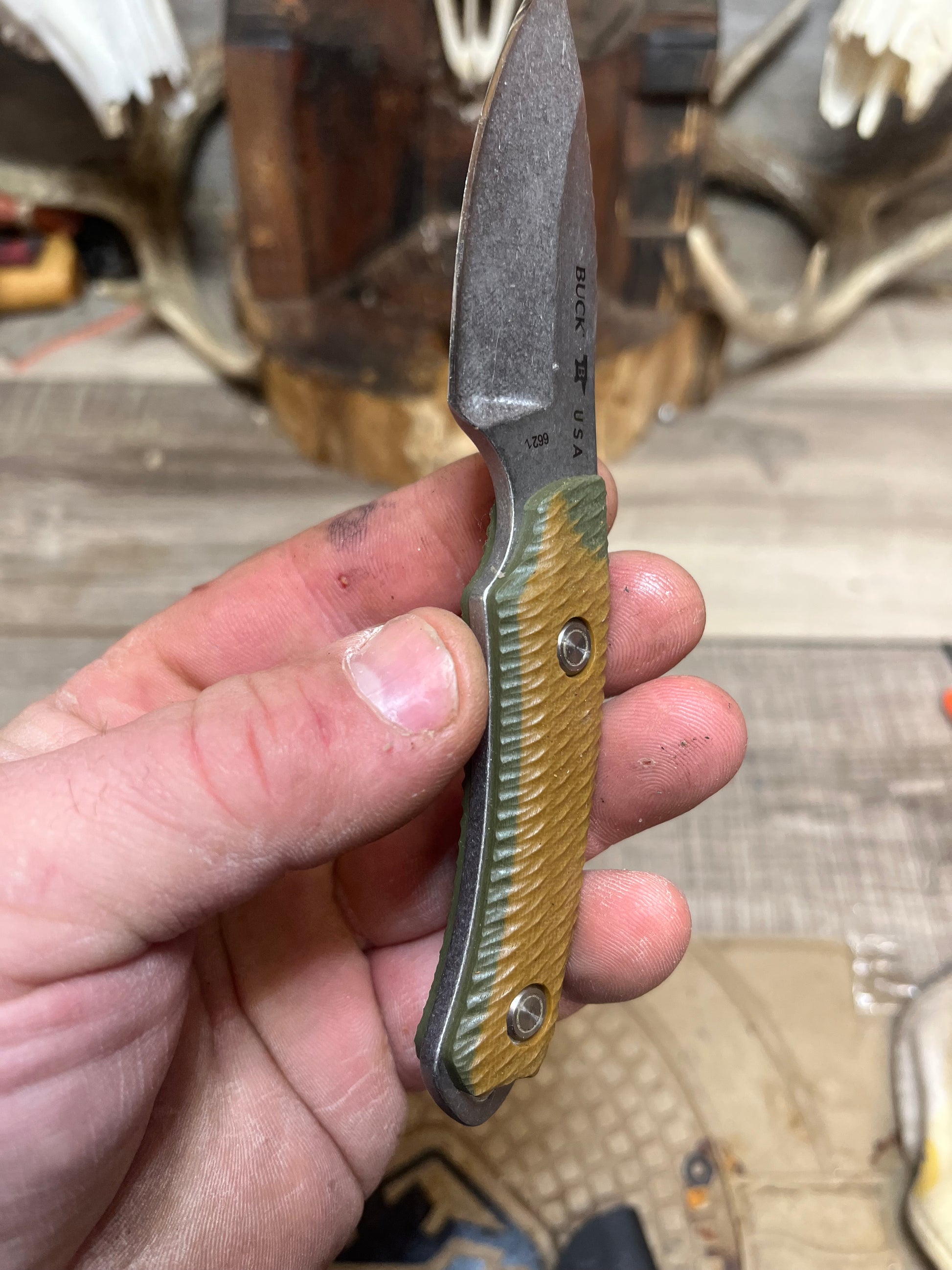 Buck Knives: 662 Alpha Scout - G10 Handles (Knife NOT Included) - Carroll's Custom Scales