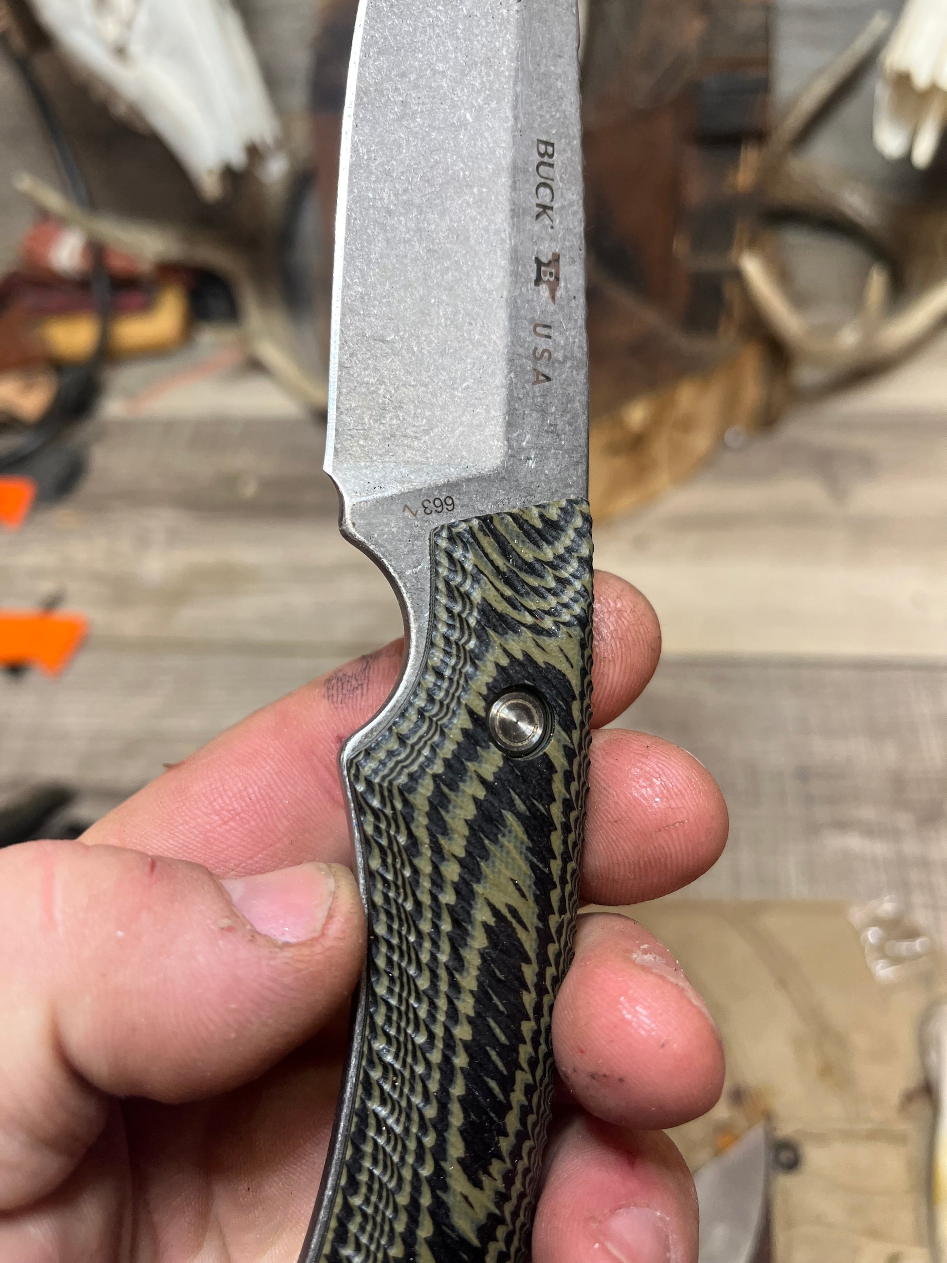 Buck Knives: 664 Alpha Hunter / 663 Guide - G10 Handles (Knife NOT Included) - Carroll's Custom Scales