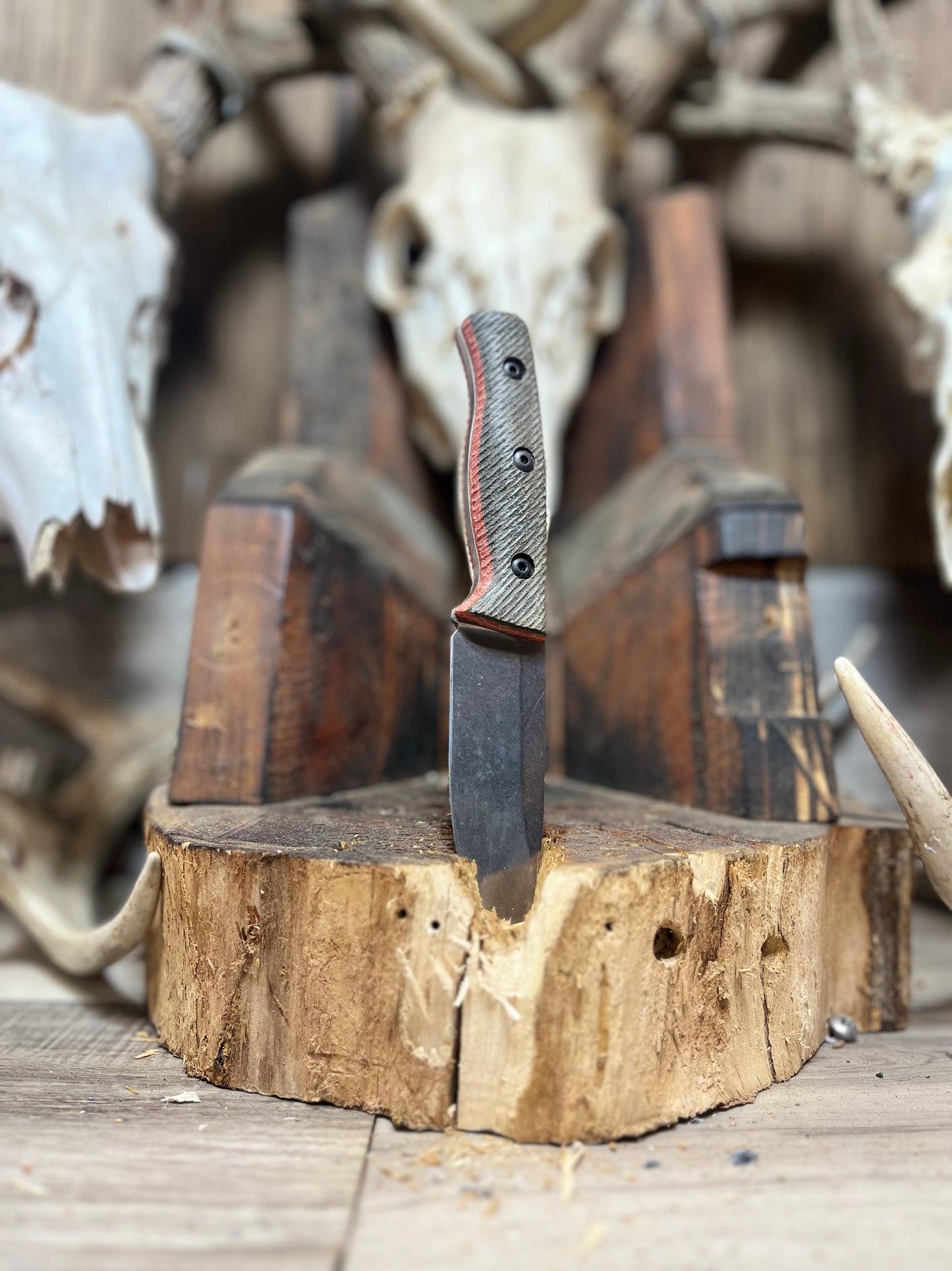 White River Knife & Tool: Ursus Cub - Canvas Micarta Handles (Knife NOT Included) - Carroll's Custom Scales