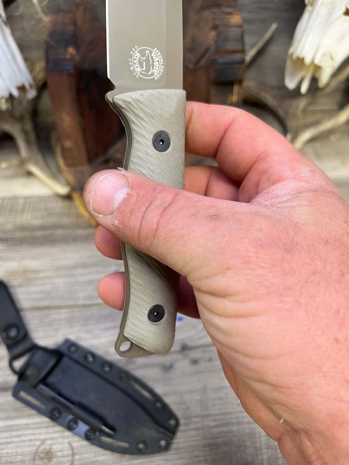 White River Knife & Tool: Ursus 45 - G10 Handles (Knife NOT Included) - Carroll's Custom Scales