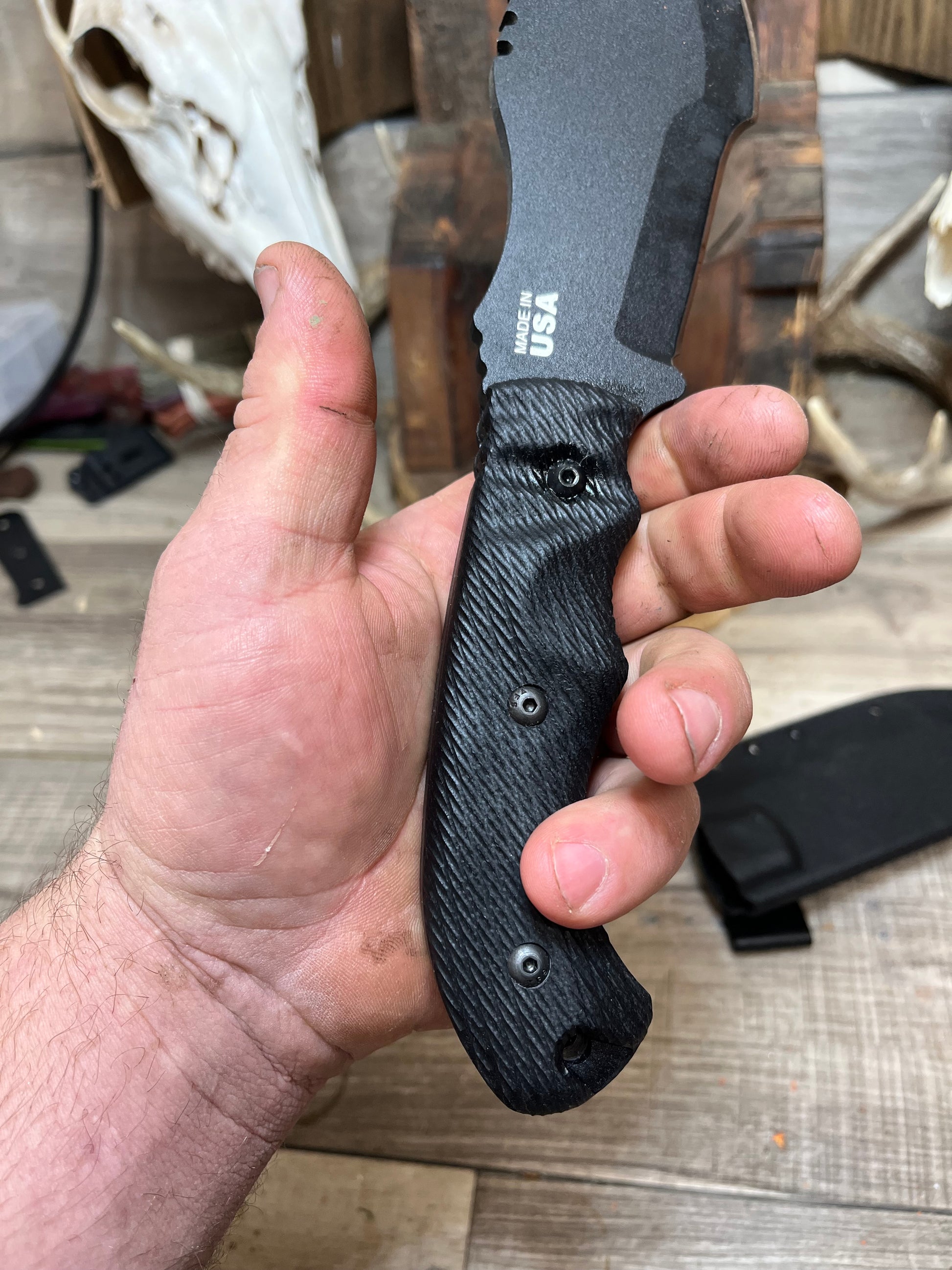 Tops Knives: Tracker #1 - G10 Handles (Knife NOT Included) - Carroll's Custom Scales