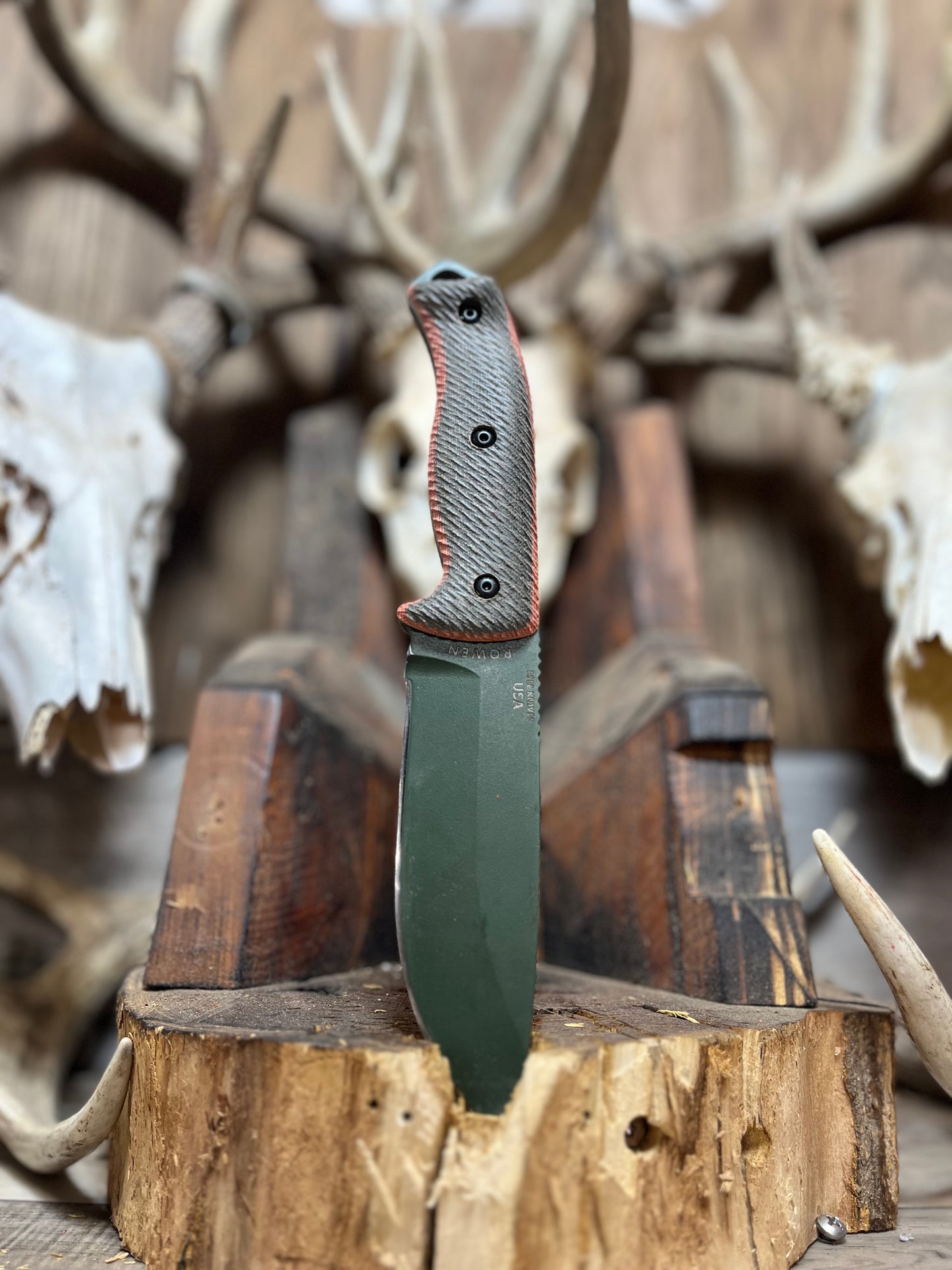 Esee: 5 & 6 - Canvas Micarta Handles (Knife NOT Included) - Carroll's Custom Scales