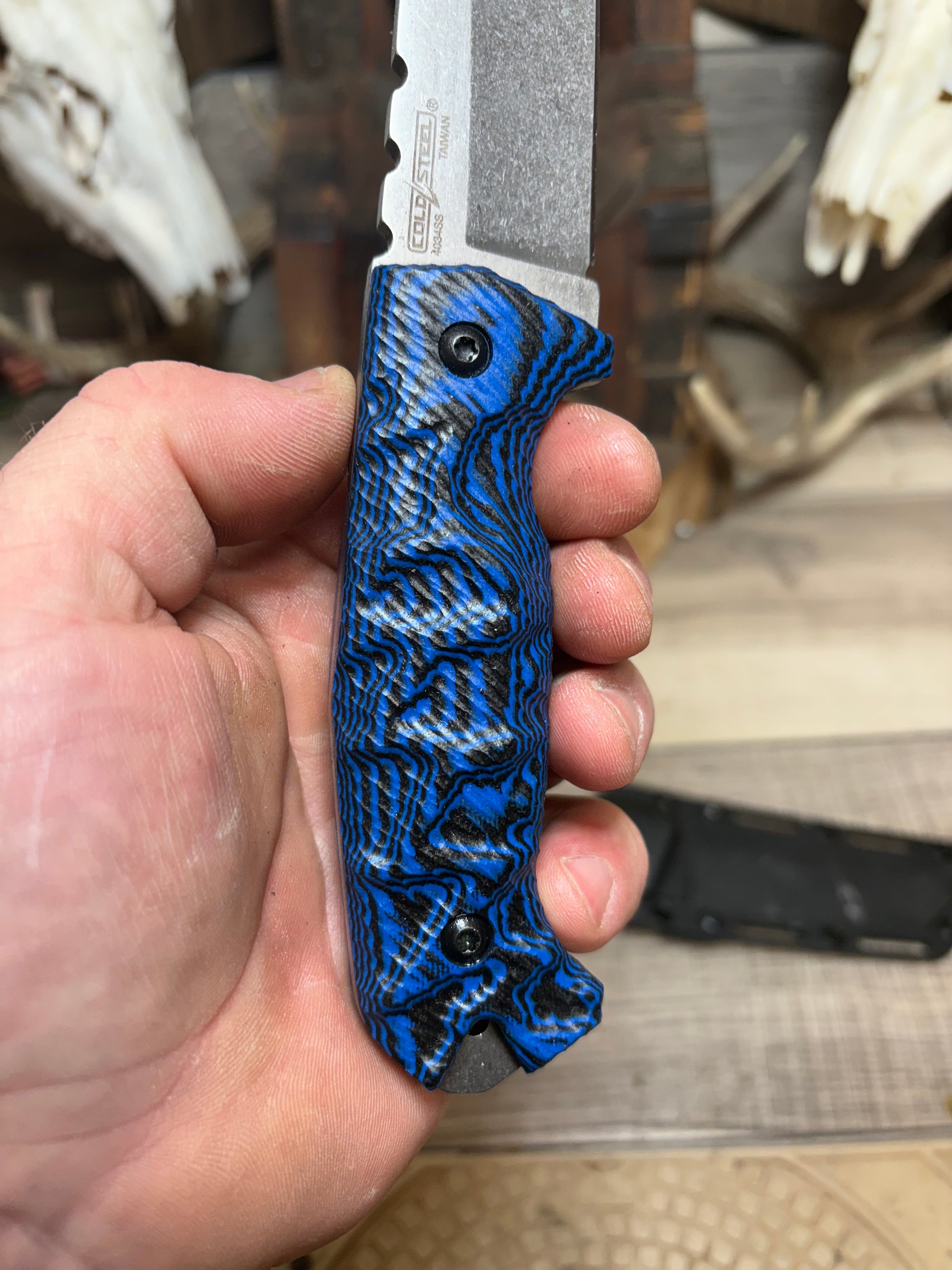 Cold Steel: WARCRAFT MEDIUM - G10 Handles (Knife NOT Included) - Carroll's Custom Scales