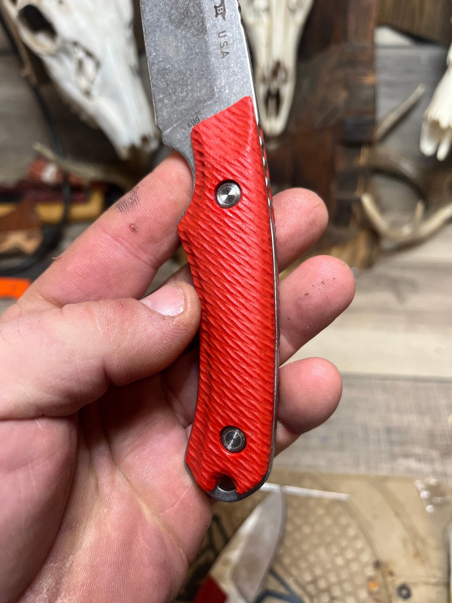 Buck Knives: 664 Alpha Hunter / 663 Guide - G10 Handles (Knife NOT Included) - Carroll's Custom Scales