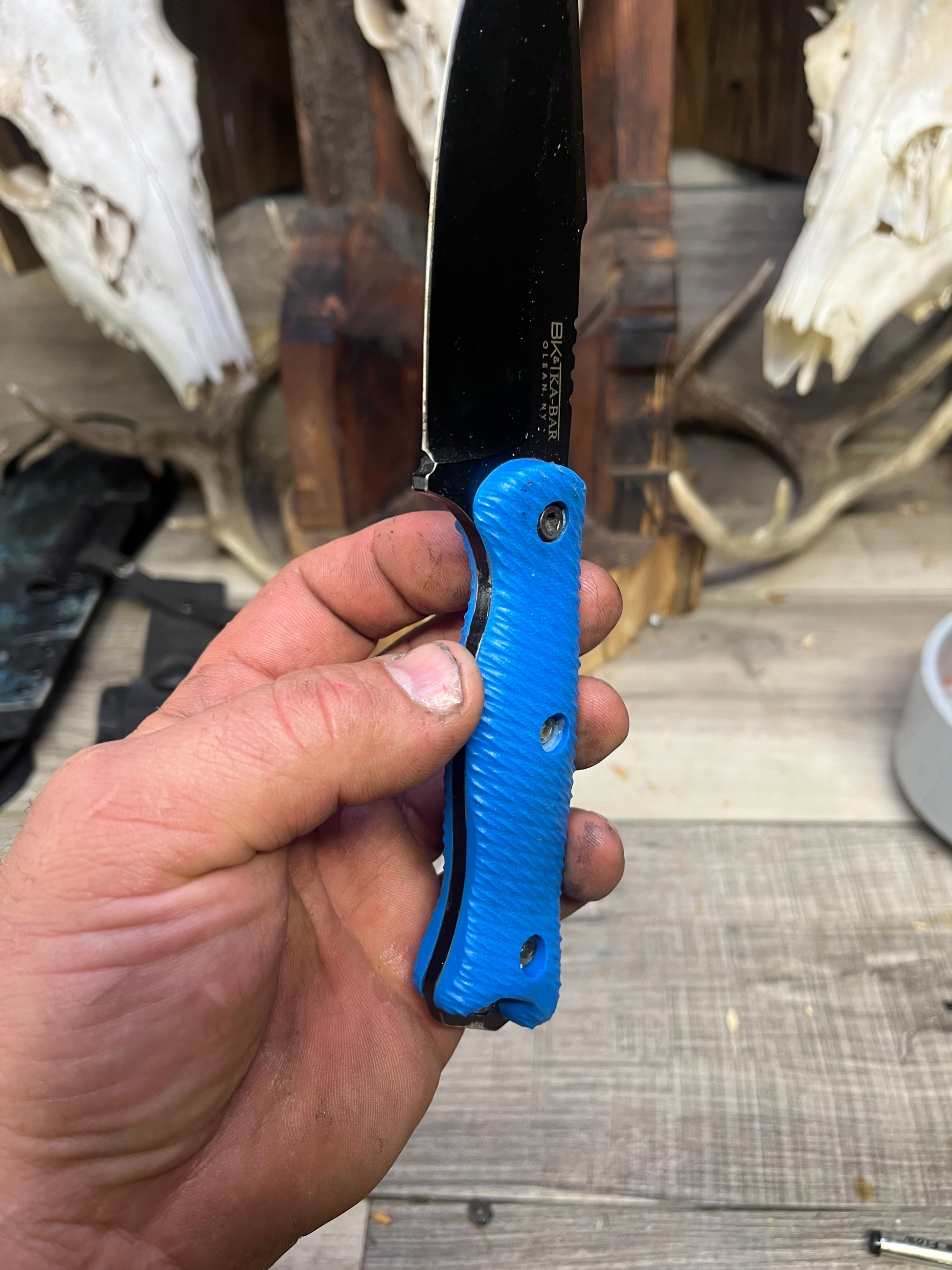 KA-BAR: Becker BK15, BK16, BK17, BK18 - G10 Handles (Knife NOT Included) - Carroll's Custom Scales