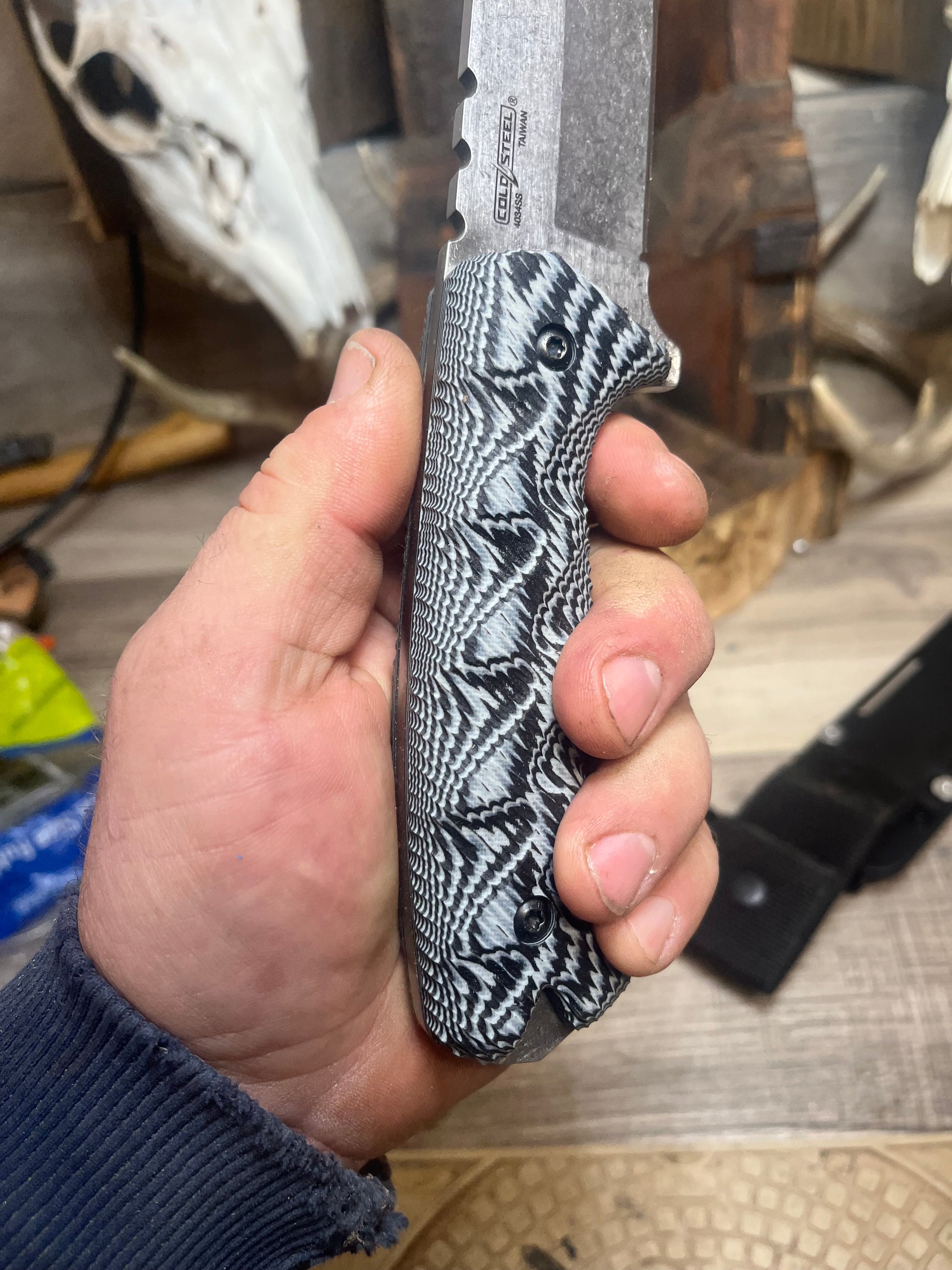 Cold Steel: WARCRAFT MAGNUM -  G10 Handles (Knife NOT Included) - Carroll's Custom Scales