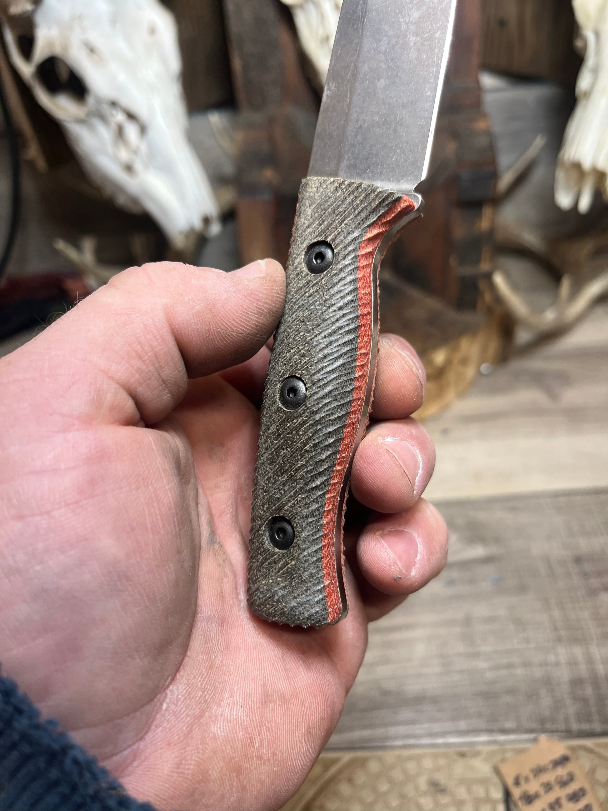 White River Knife & Tool: Ursus Cub - Canvas Micarta Handles (Knife NOT Included) - Carroll's Custom Scales