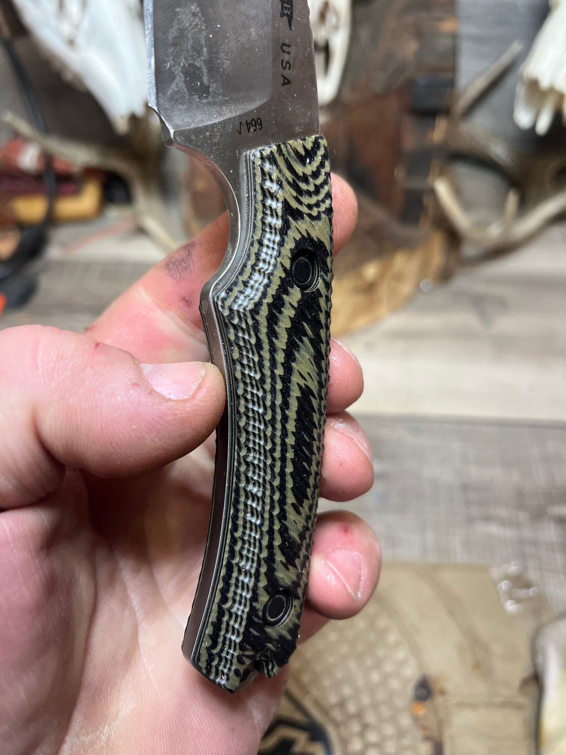 Buck Knives: 664 Alpha Hunter / 663 Guide - G10 Handles (Knife NOT Included) - Carroll's Custom Scales