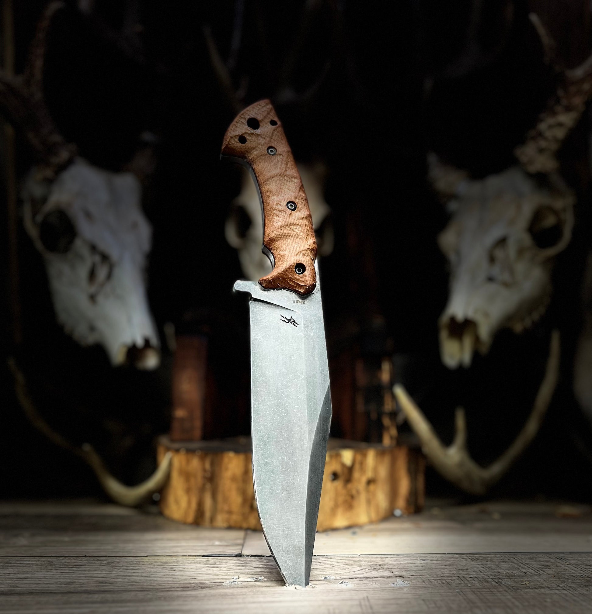 Work Tuff Gear: Hondo - Canvas Micarta Handles (Knife NOT Included) - Carroll's Custom Scales