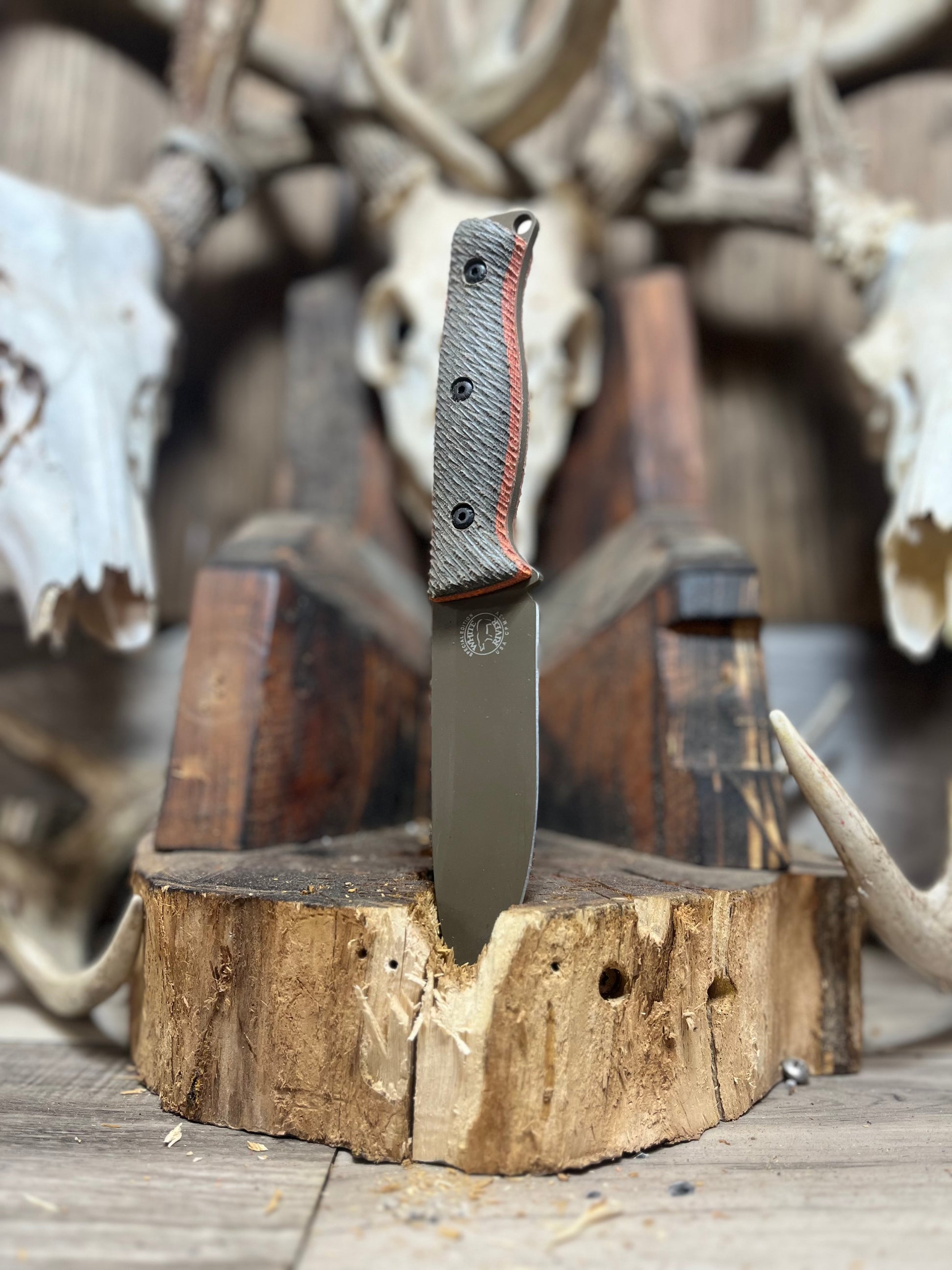 White River Knife & Tool: Ursus 45 - Canvas Micarta Handles (Knife NOT Included) - Carroll's Custom Scales