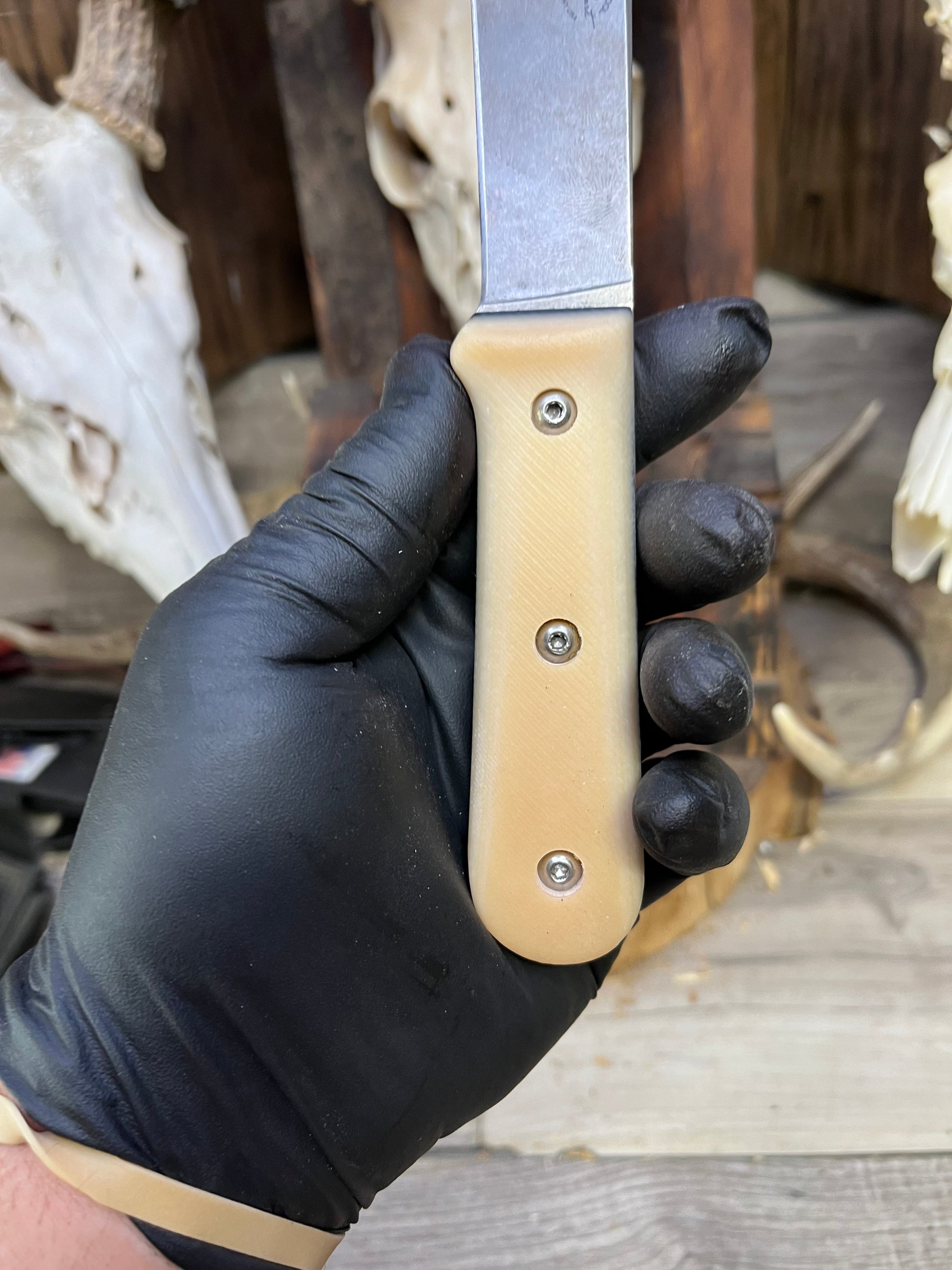 KA-BAR: Becker Kephart BK62 - Paper Micarta Handles (Knife NOT Included) - Carroll's Custom Scales