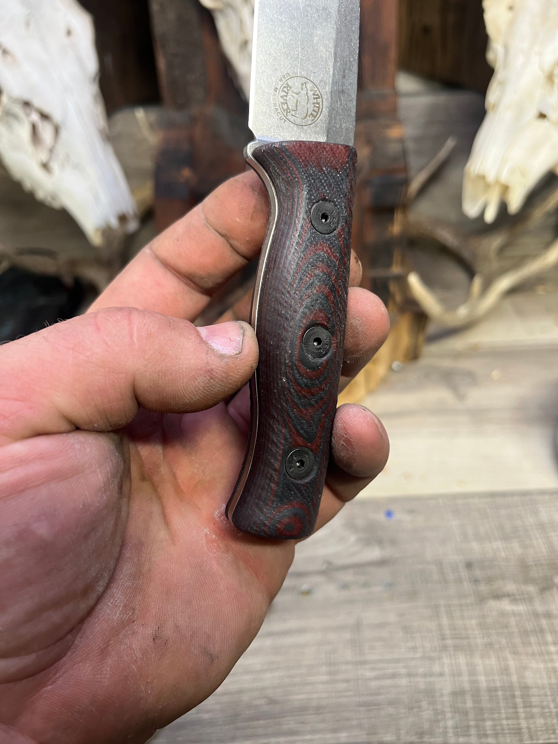 White River Knife & Tool: Ursus Cub - Suretouch Handles (Knife NOT Included) - Carroll's Custom Scales