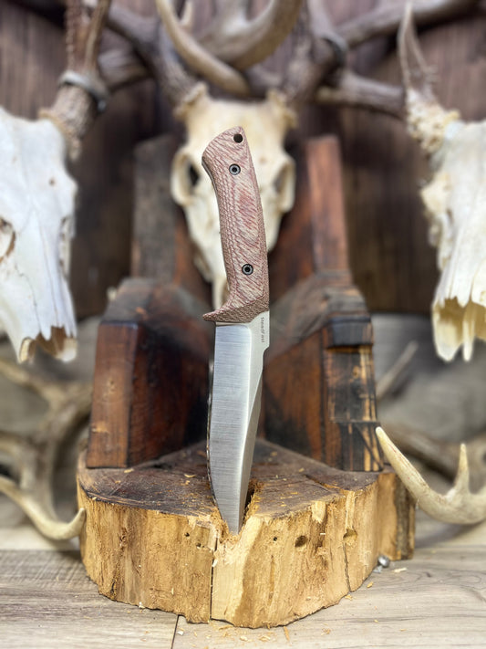 Work Tuff Gear: Steadfast - Canvas Micarta Handles (Knife NOT Included) - Carroll's Custom Scales