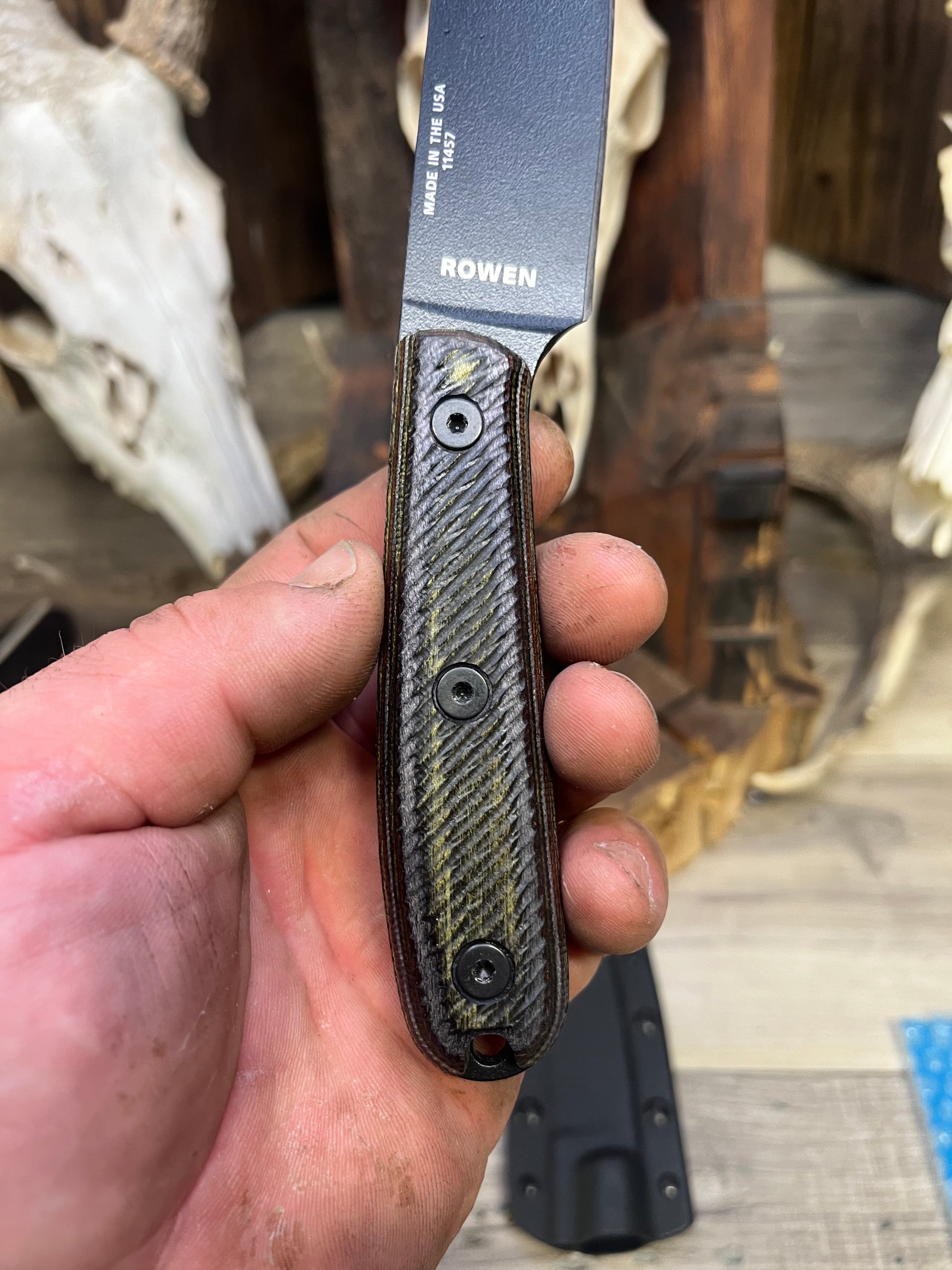 Esee: 3HM / 4HM - Dymalux Handles (Knife NOT Included) - Carroll's Custom Scales