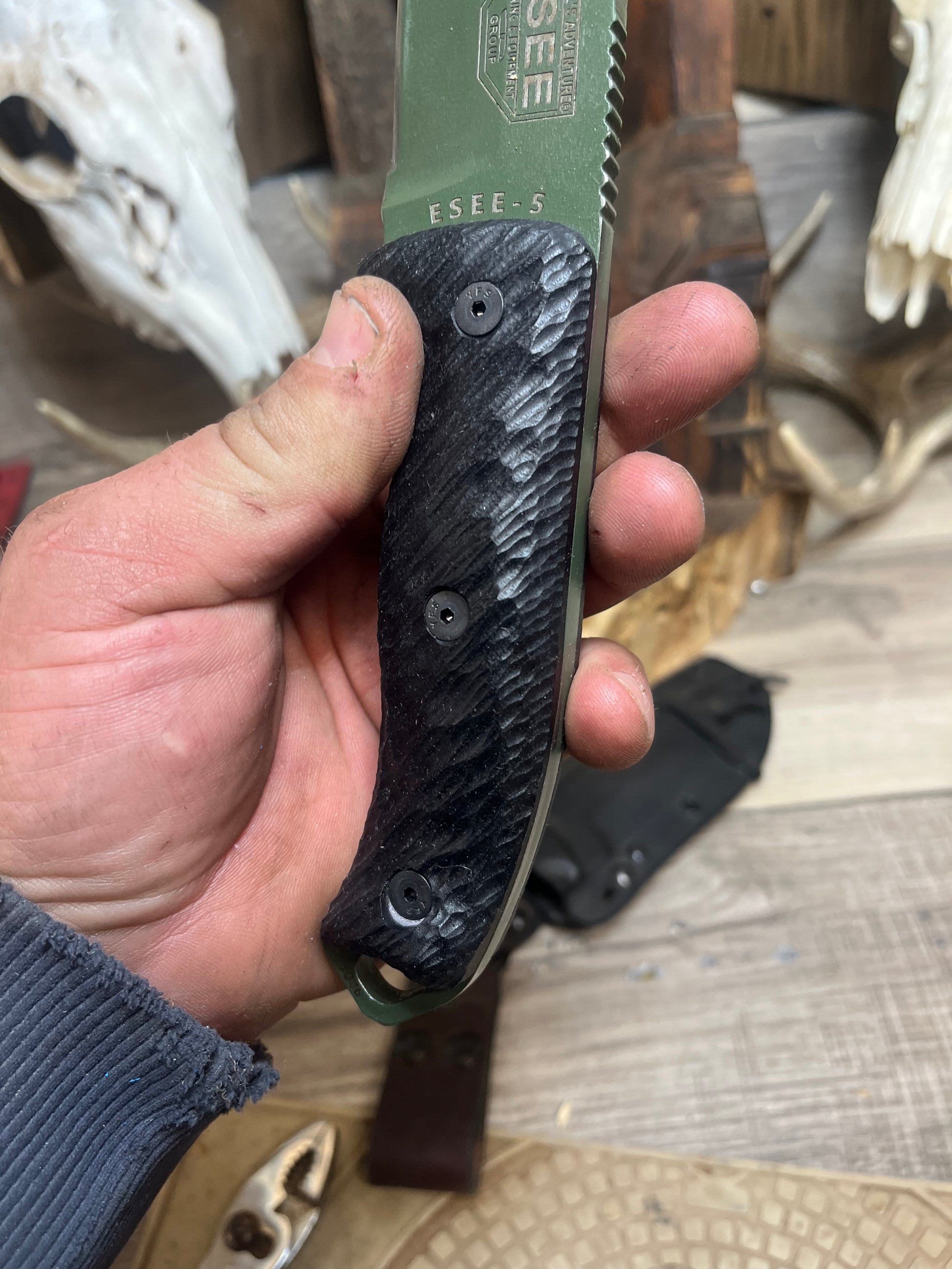 Esee: 5 & 6 - G10 Handles (Knife NOT Included) - Carroll's Custom Scales