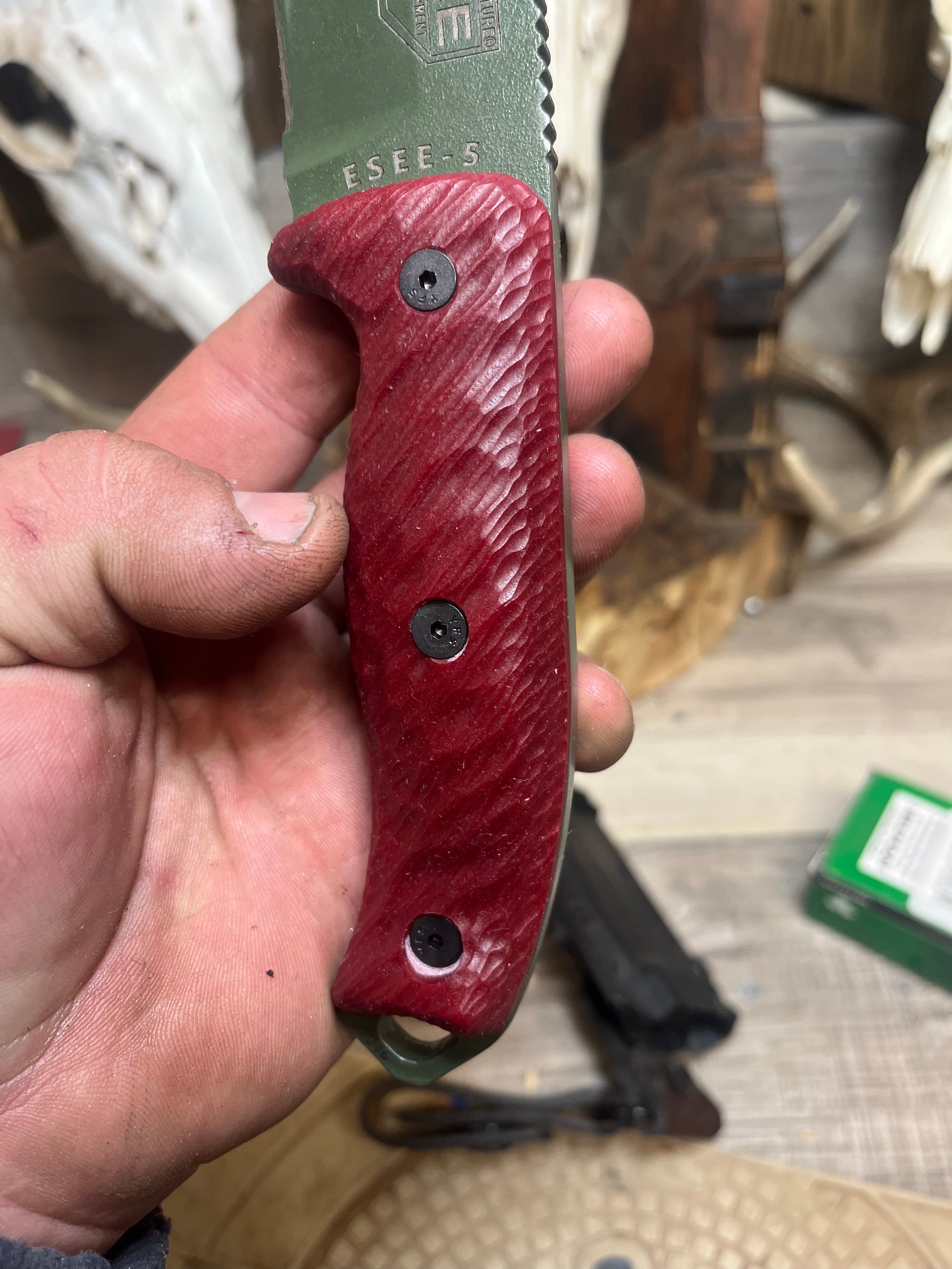 Esee: 5 & 6 - G10 Handles (Knife NOT Included) - Carroll's Custom Scales