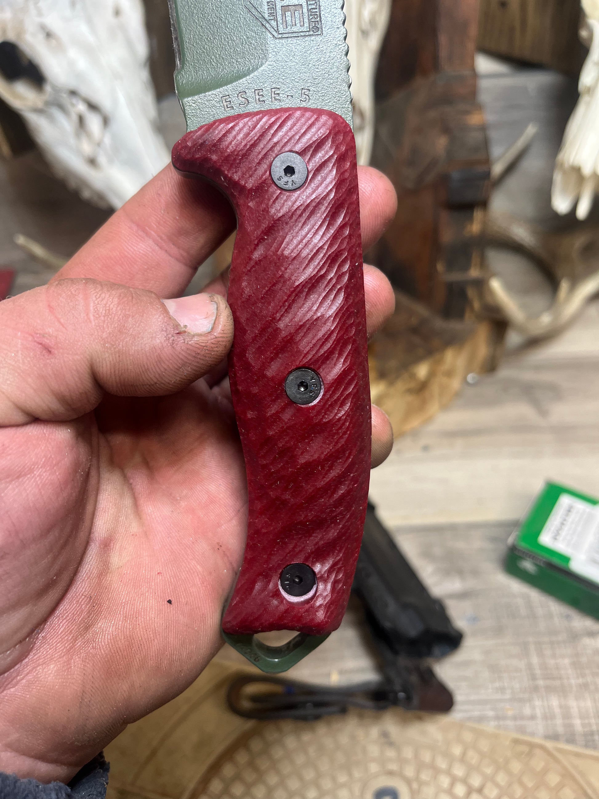 Esee: 5 & 6 - G10 Handles (Knife NOT Included) - Carroll's Custom Scales