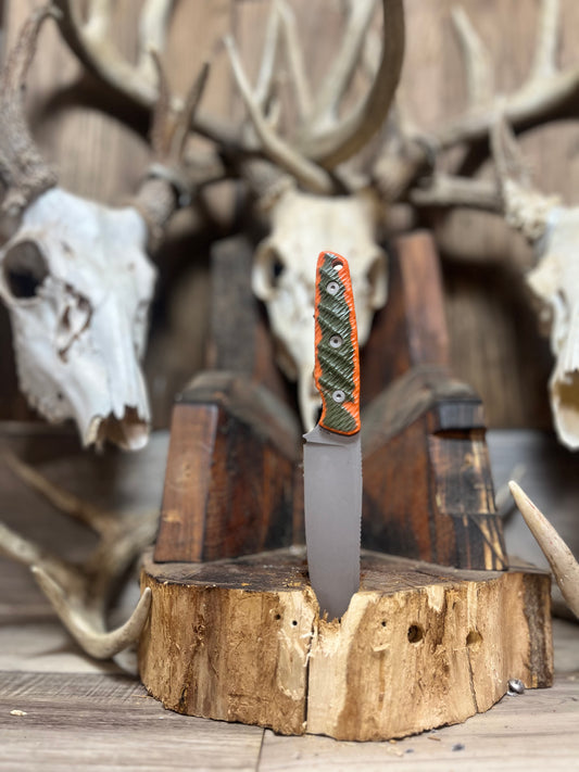 Vosteed: Mink XL - G10 Handles (Knife NOT Included) - Carroll's Custom Scales