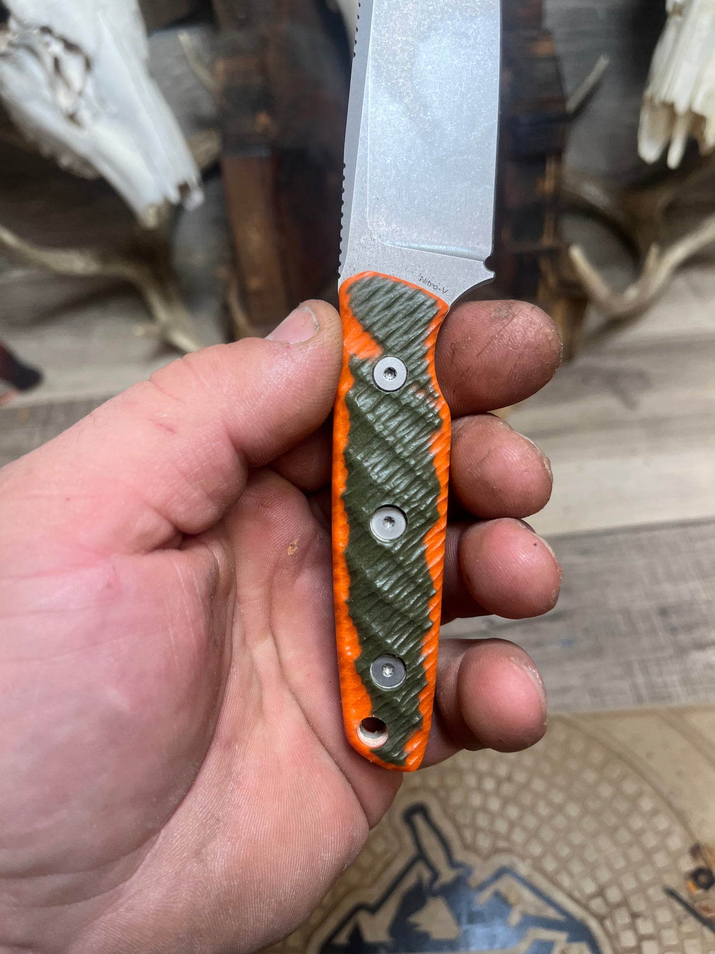 Vosteed: Mink XL - G10 Handles (Knife NOT Included) - Carroll's Custom Scales