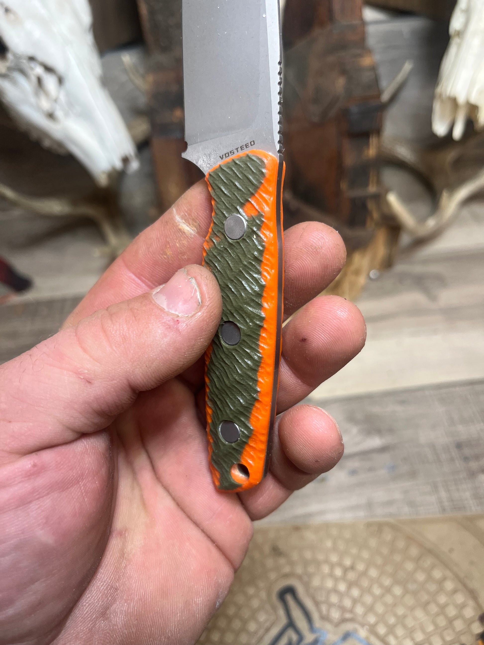 Vosteed: Mink XL - G10 Handles (Knife NOT Included) - Carroll's Custom Scales