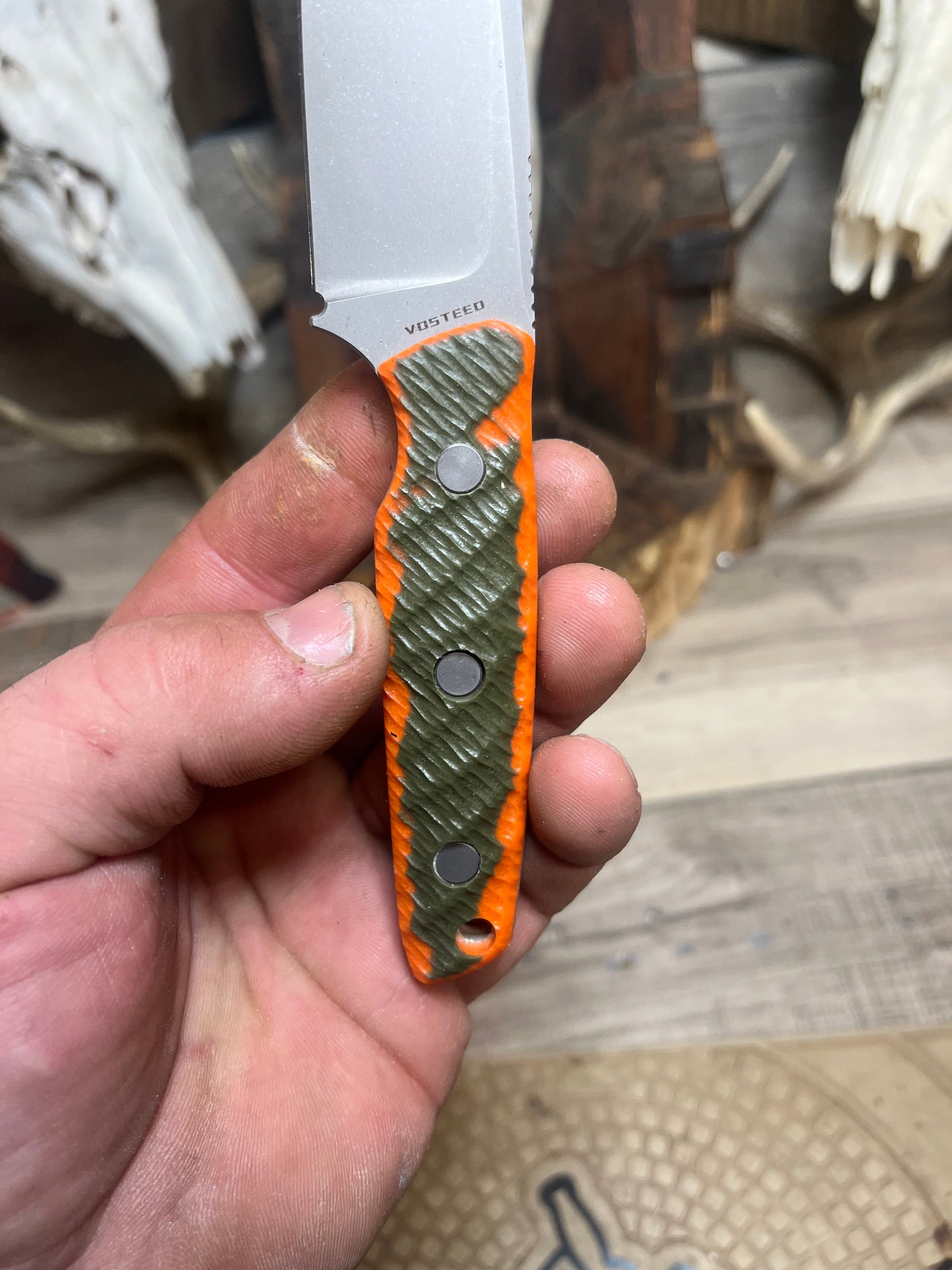 Vosteed: Mink XL - G10 Handles (Knife NOT Included) - Carroll's Custom Scales