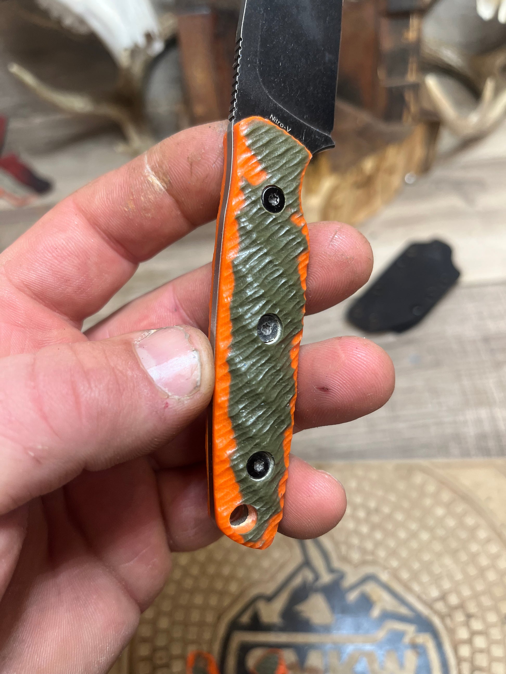 Vosteed: Mink - G10 Handles (Knife NOT Included) - Carroll's Custom Scales