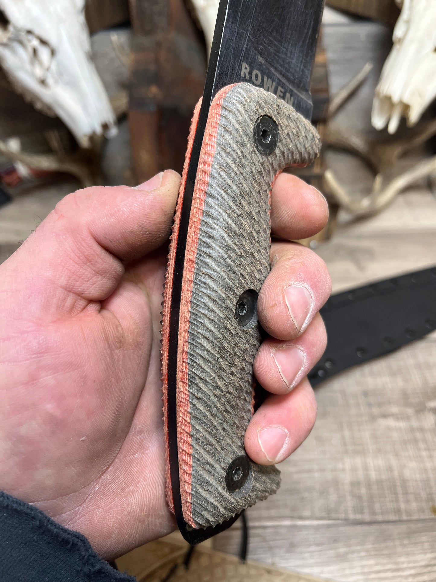 Esee: Junglas I/II & Cleaver CL1 - Canvas Micarta Handles (Knife NOT Included) - Carroll's Custom Scales