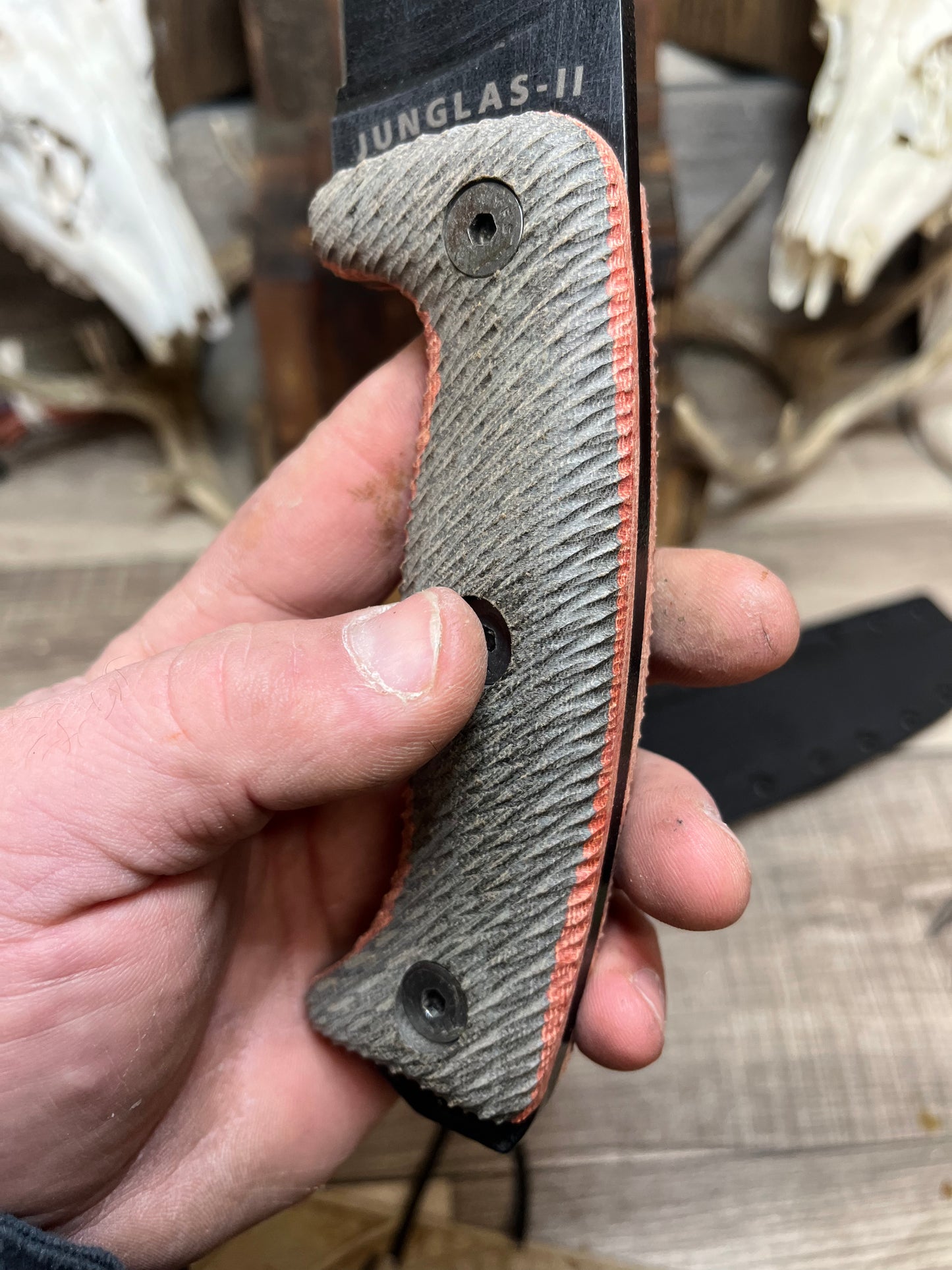 Esee: Junglas I/II & Cleaver CL1 - Canvas Micarta Handles (Knife NOT Included) - Carroll's Custom Scales