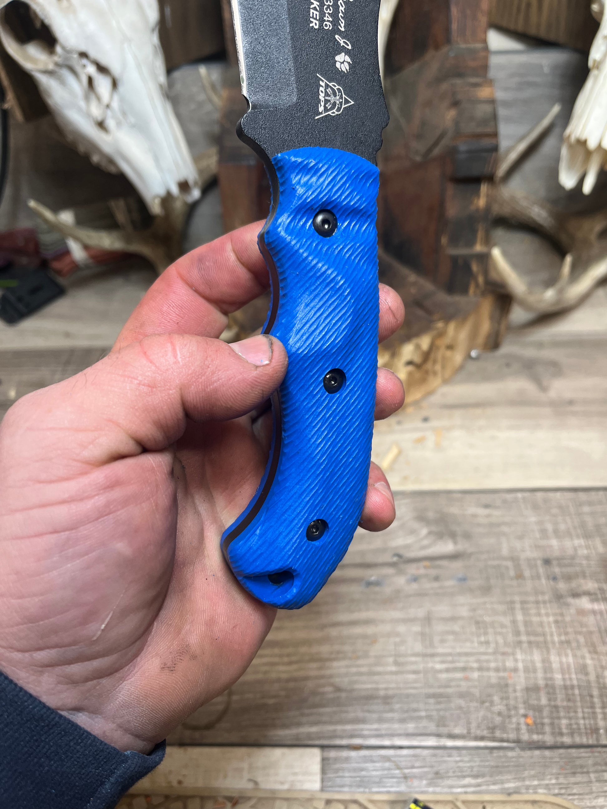 Tops Knives: Tracker #1 - G10 Handles (Knife NOT Included) - Carroll's Custom Scales